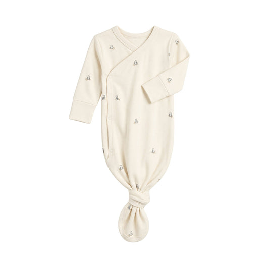 Indy Kimono Gown - Owl - Bossy Beans