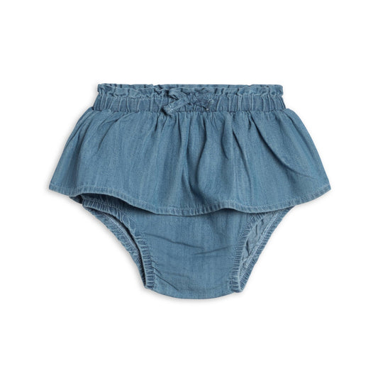 Iona Chambray Skirted Bloomer - Bossy Beans