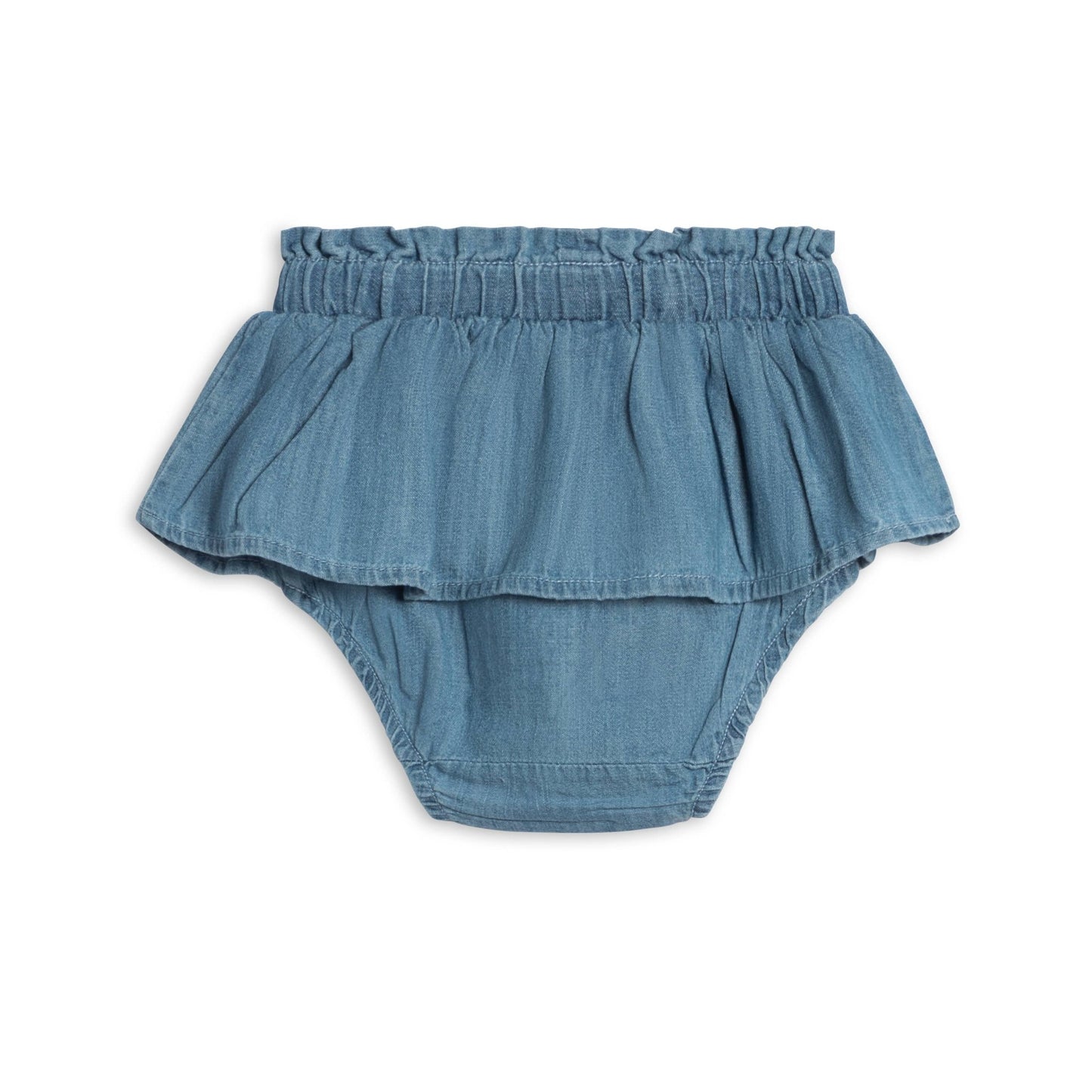 Iona Chambray Skirted Bloomer - Bossy Beans