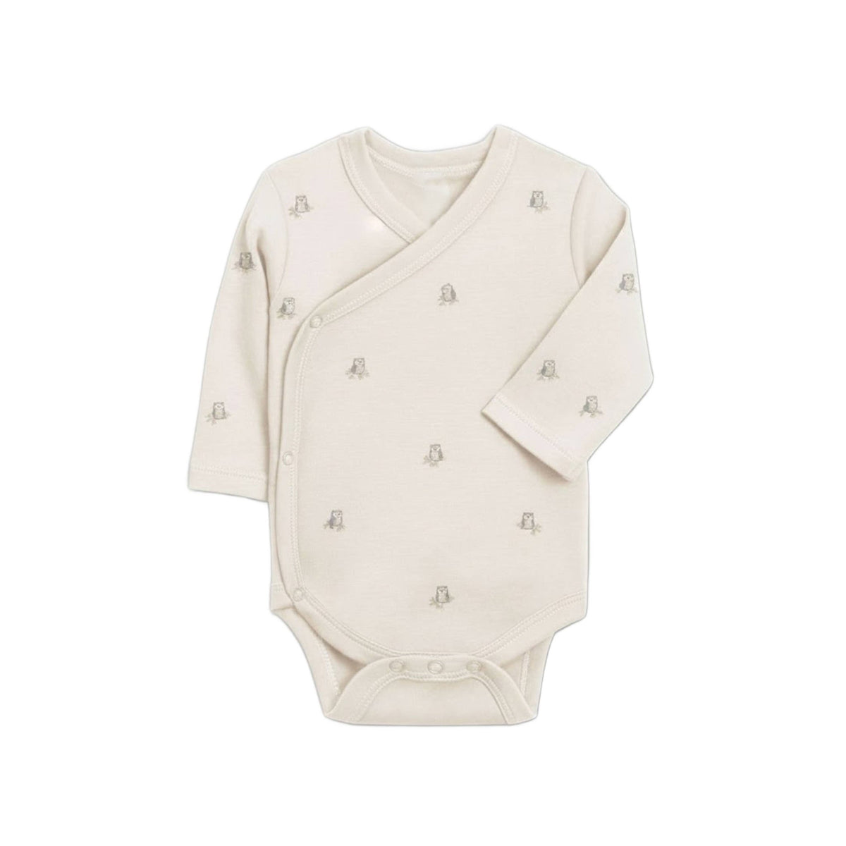 Kai Kimono Bodysuit - Owl - Bossy Beans