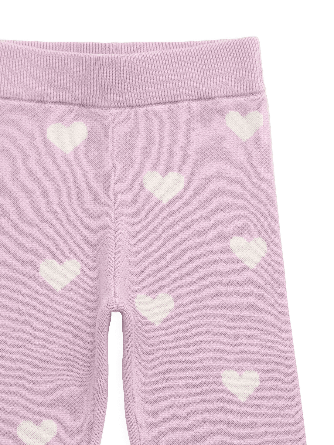 Kayla Pant - Kayla Heart Jacquard Orchid Dream - Bossy Beans