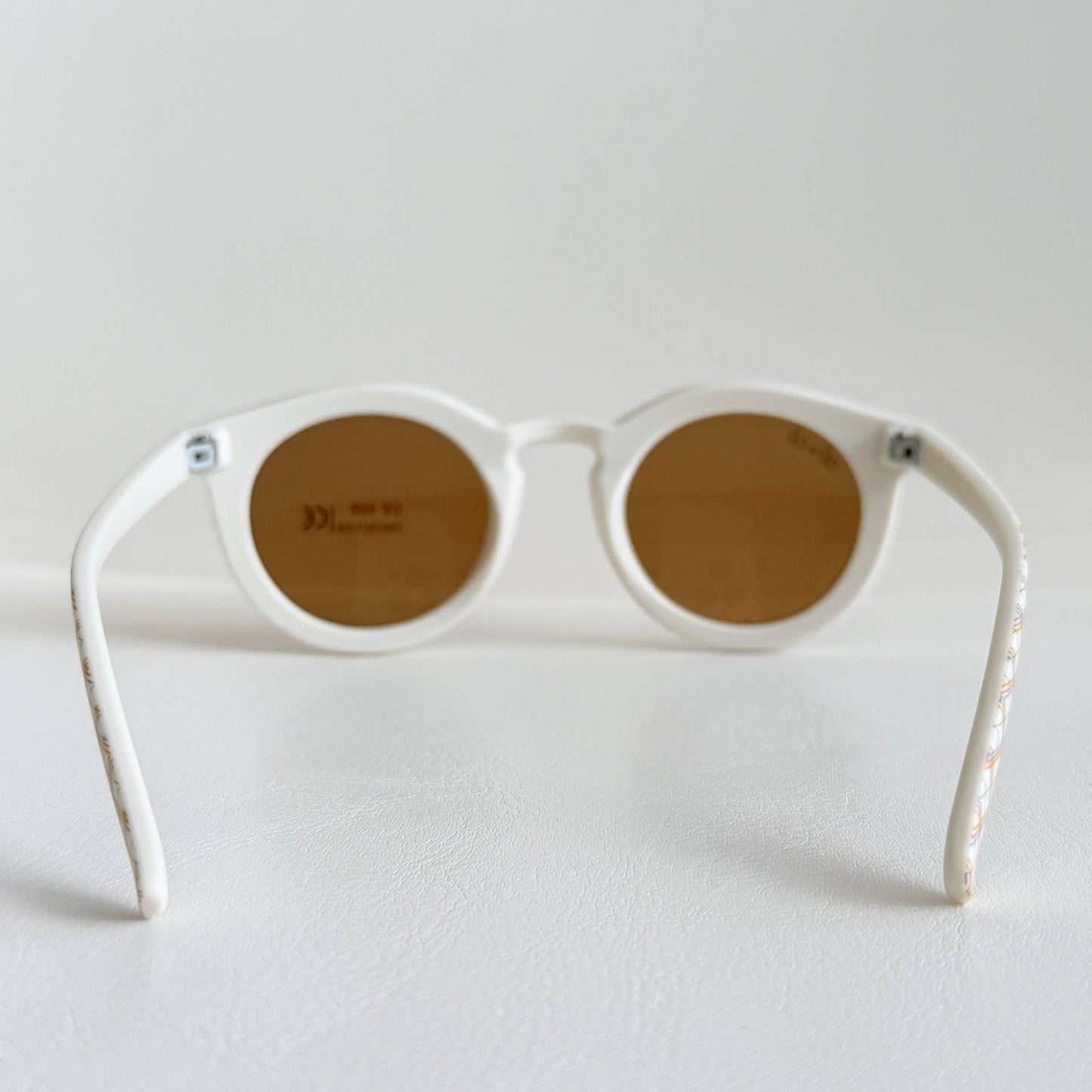 Kids Sunglasses Round (Plaid) - Bossy Beans