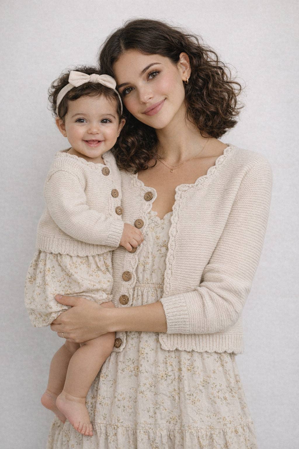 Ladies Sophia Sweater Cardigan: Dusty Pink - Bossy Beans