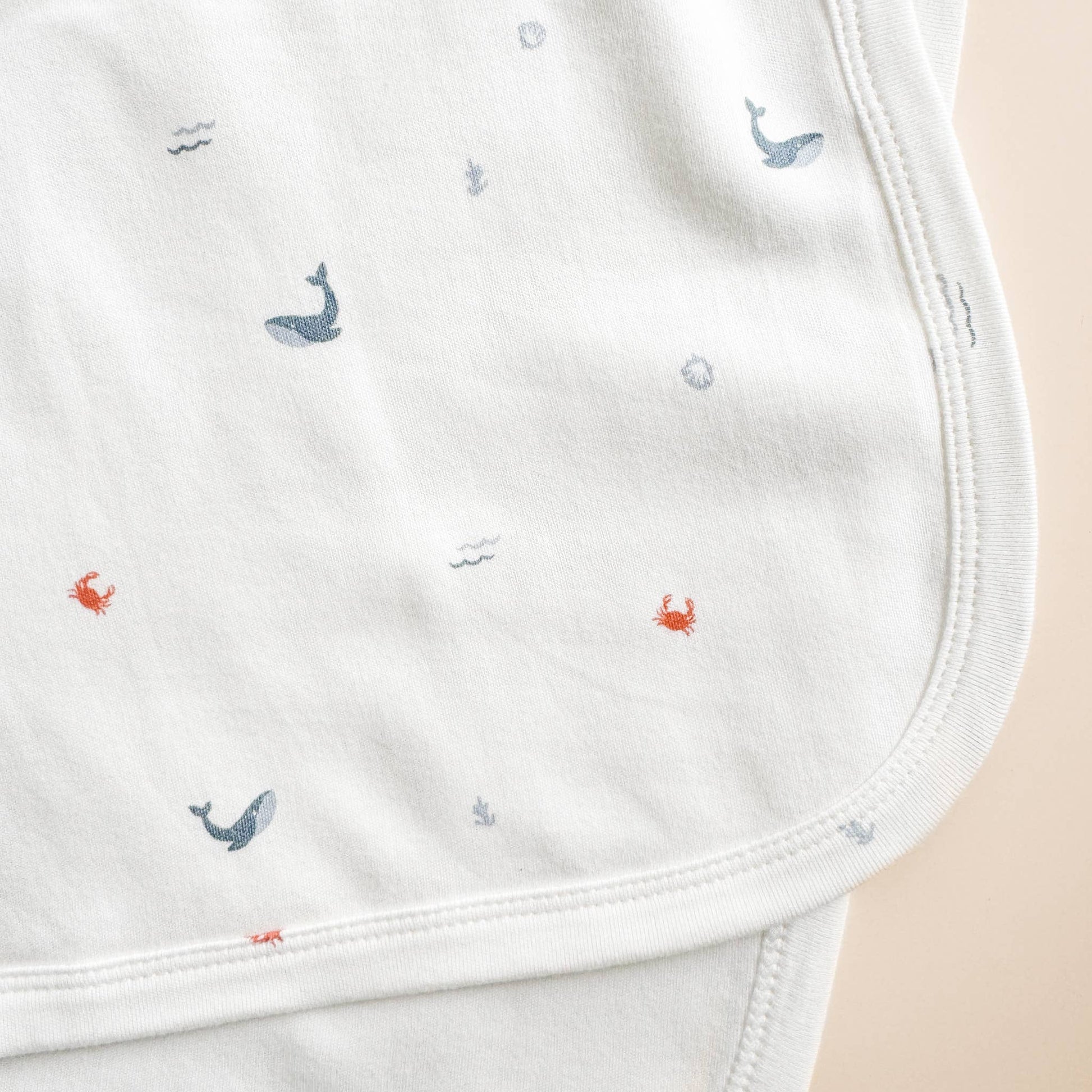 Layette Set Nautical Ocean - Organic Cotton - Baby Shower Gift - Bossy Beans