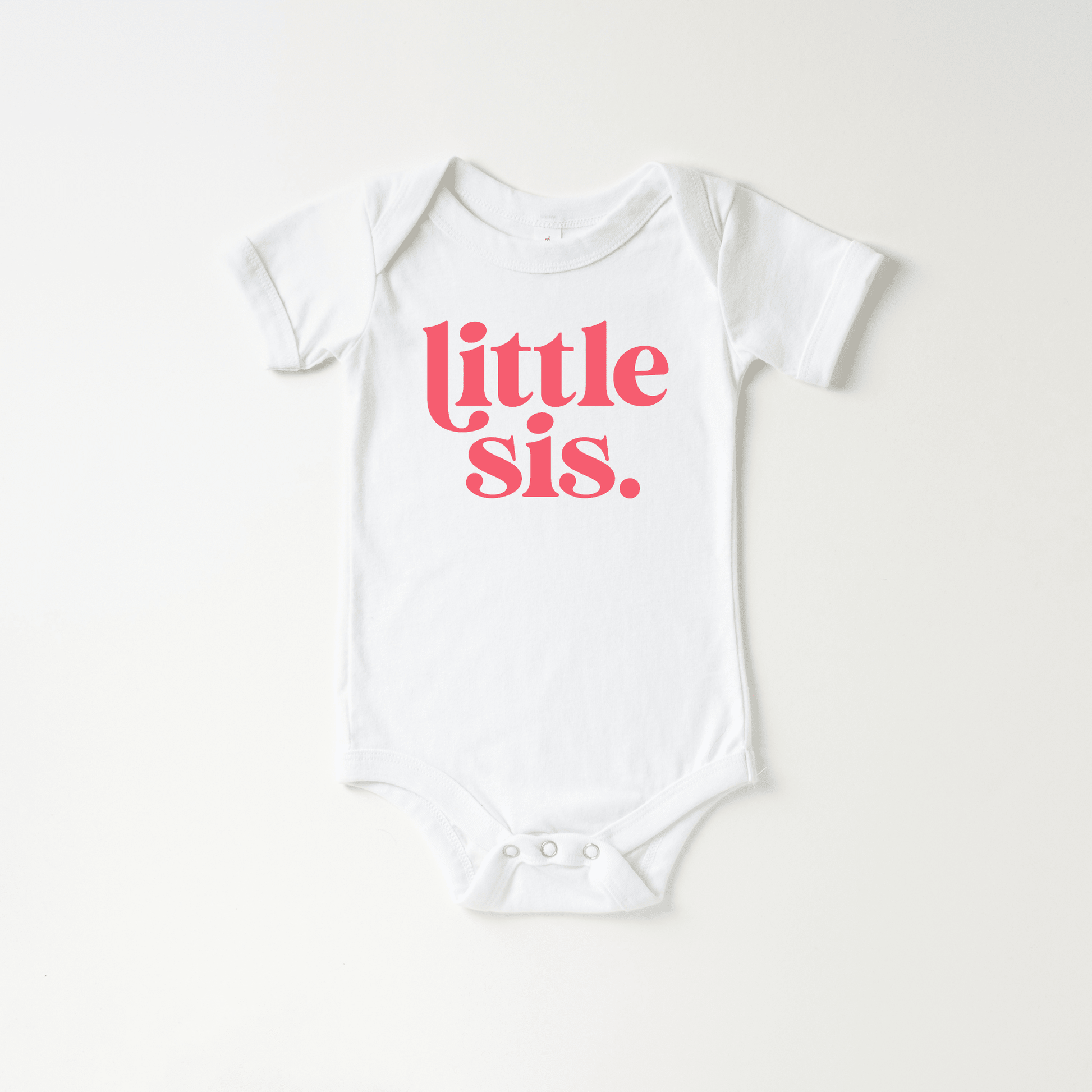 Little Sister Infant Body Suit - One Piece Baby - Bossy Beans