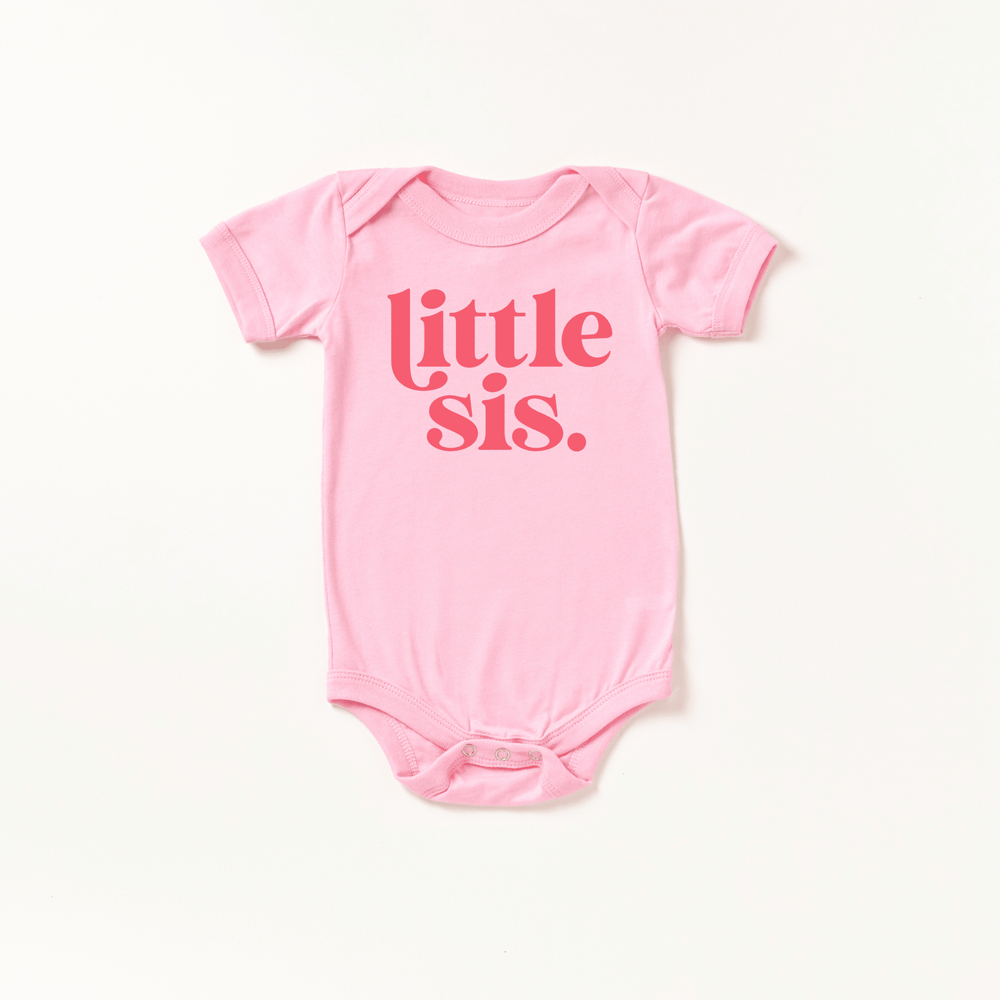 Little Sister Infant Body Suit - One Piece Baby - Bossy Beans