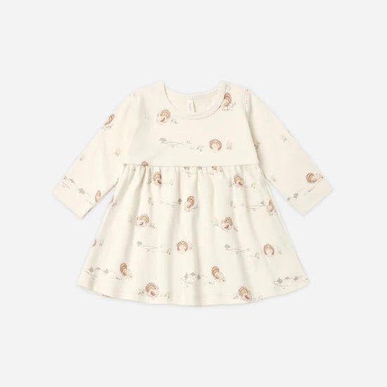 Long Sleeve Baby Dress: Turkey - Bossy Beans