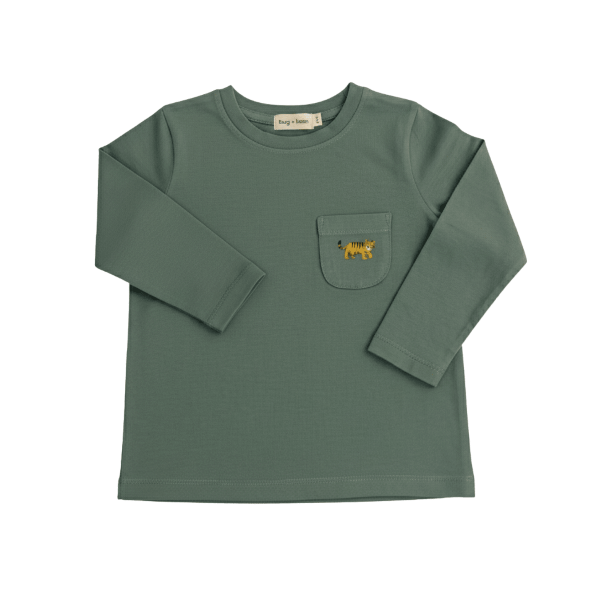 Long Sleeve Jersey Tee - Tiger - Bossy Beans