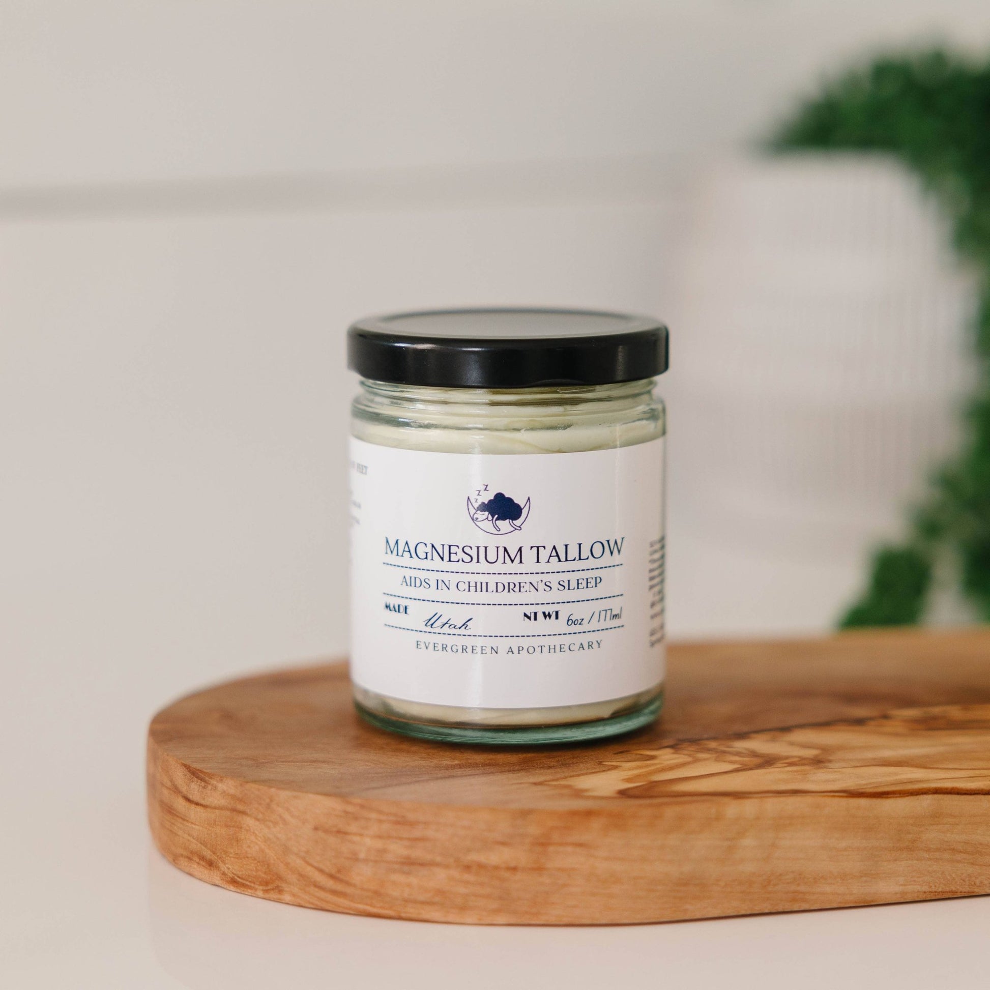 Magnesium Tallow for Kids (4oz) - Bossy Beans