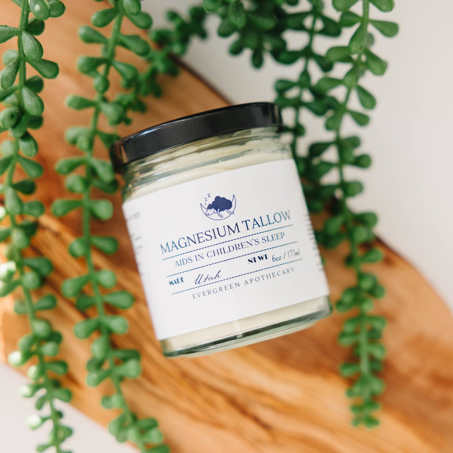 Magnesium Tallow for Kids (4oz) - Bossy Beans