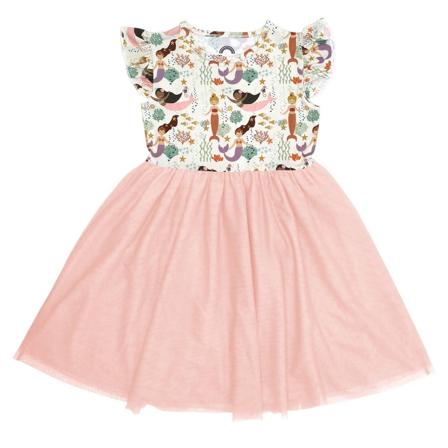 "Making Waves" Mermaids Tulle Dress - Bossy Beans