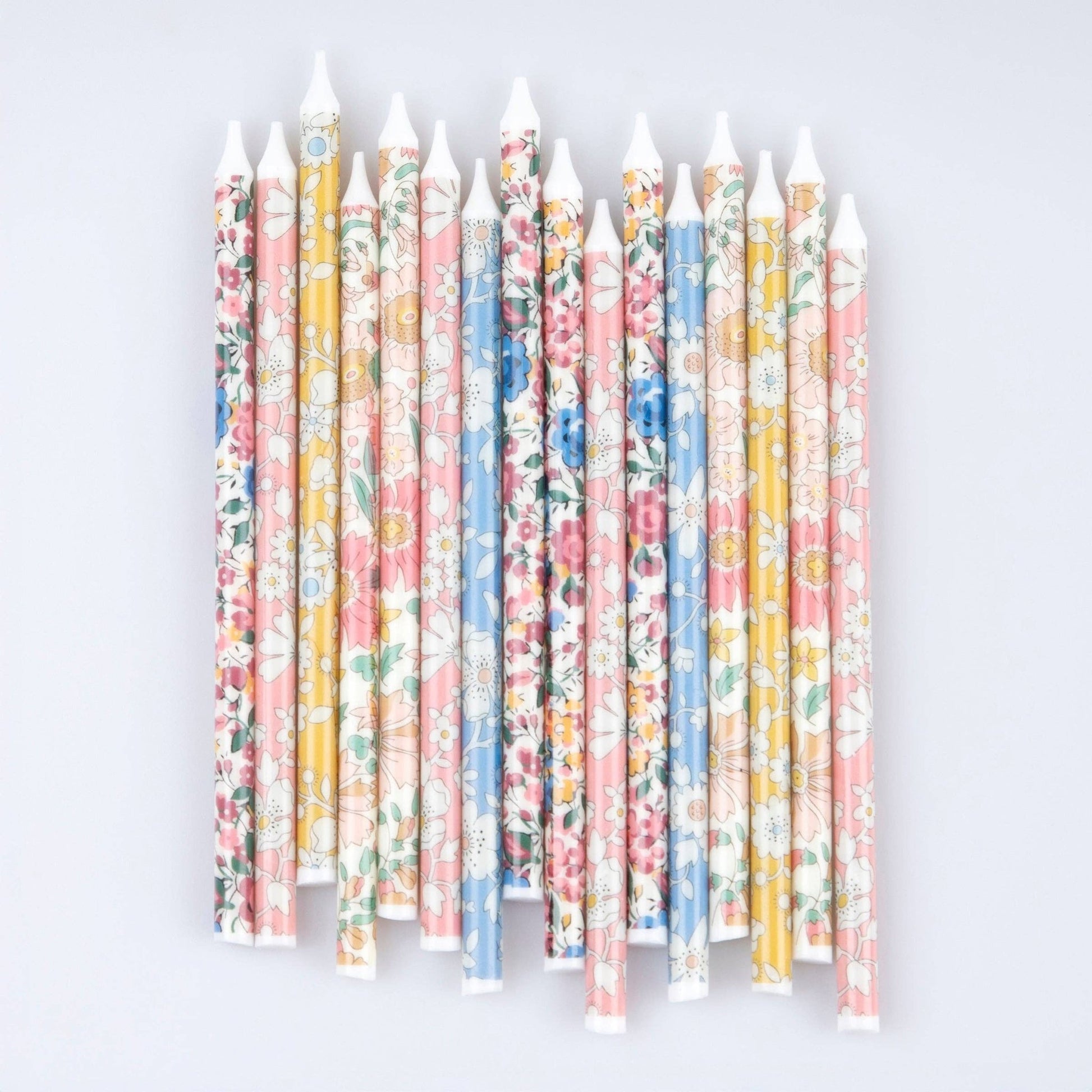 Meri Meri x Liberty Mixed Print Party Candles - Bossy Beans