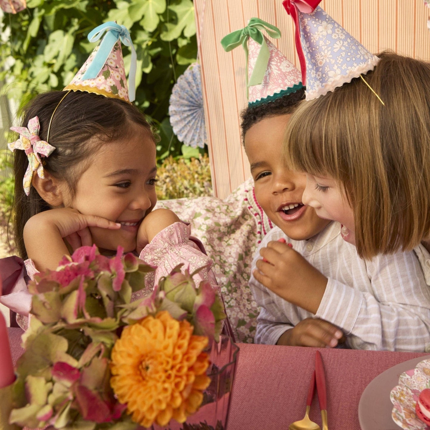 Meri Meri x Liberty Party Hats - Bossy Beans
