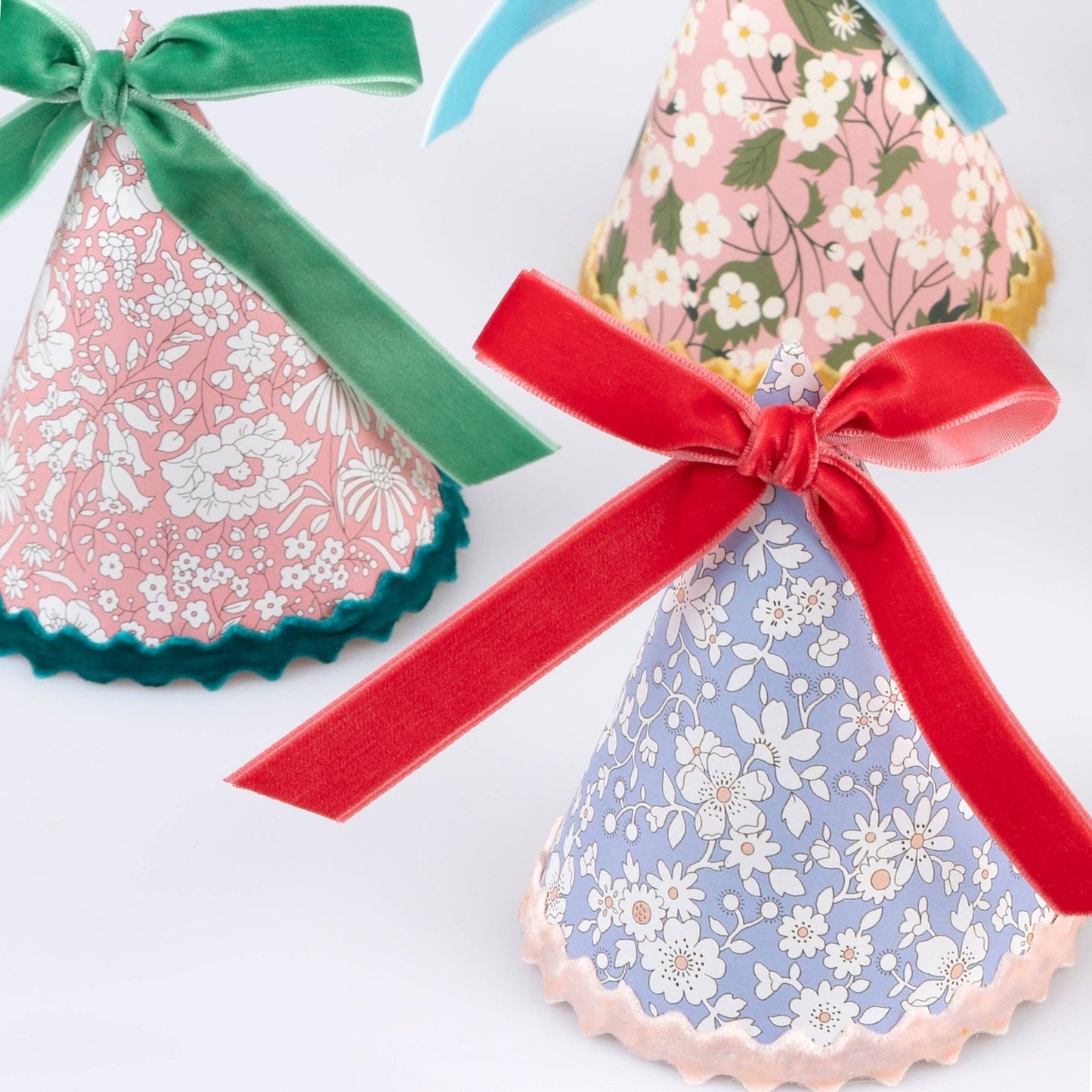 Meri Meri x Liberty Party Hats - Bossy Beans