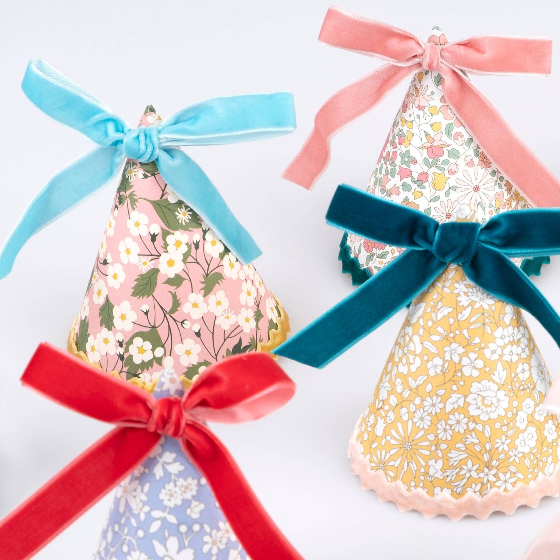 Meri Meri x Liberty Party Hats - Bossy Beans