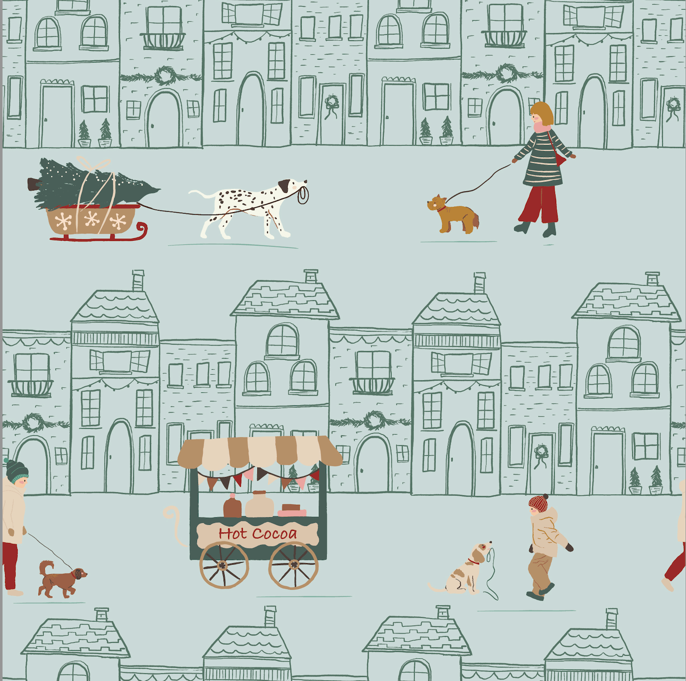 Merry Little Street - Bossy Beans
