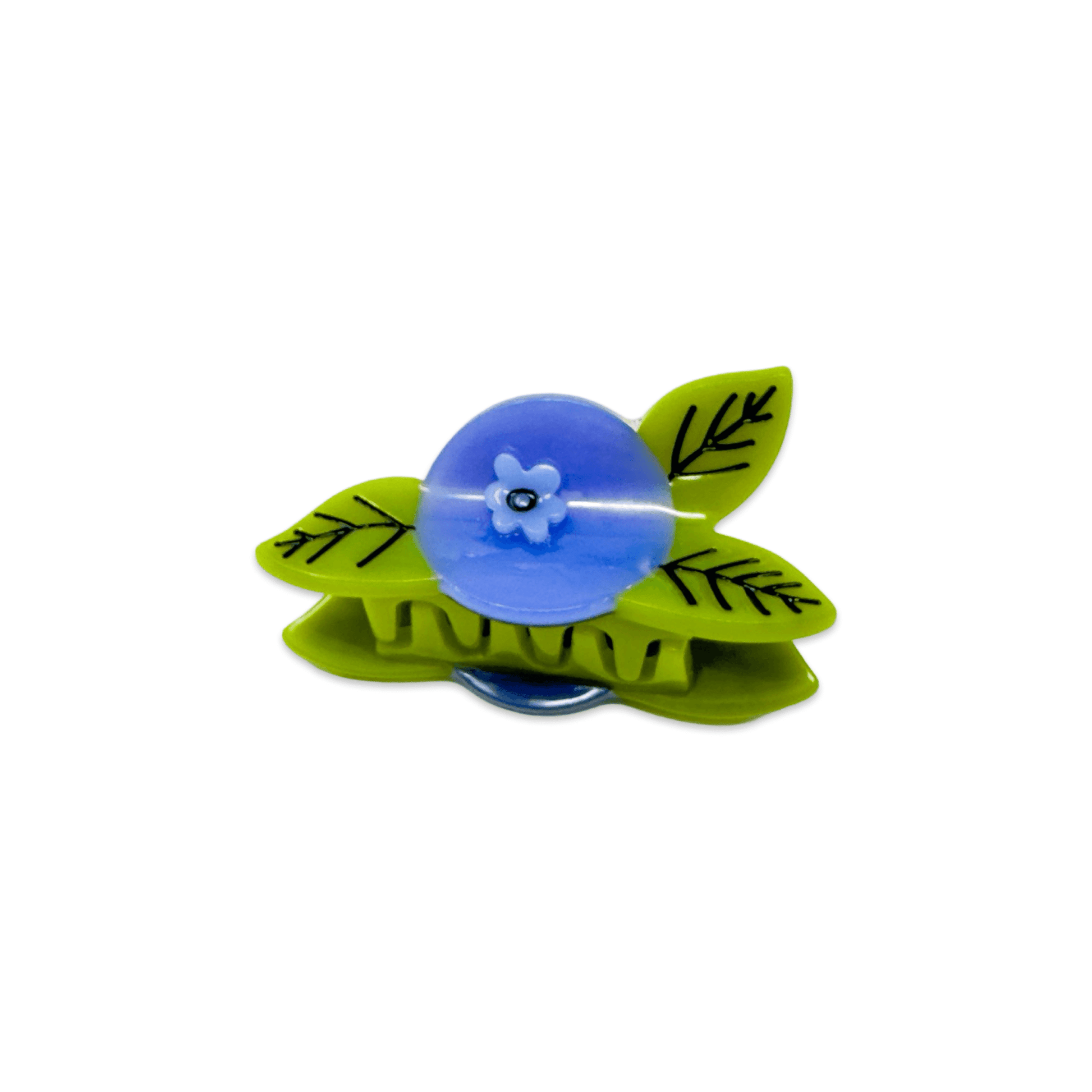 Mini Blueberry Hair Claw Clip - Bossy Beans
