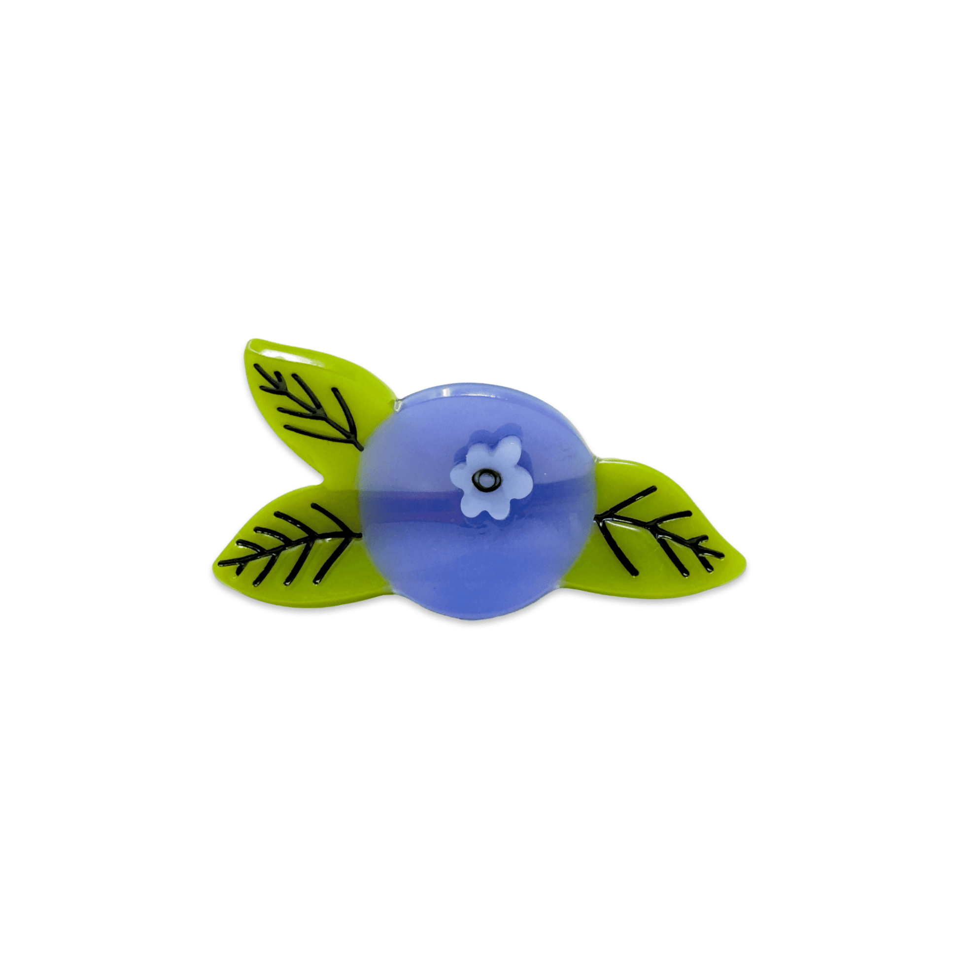 Mini Blueberry Hair Claw Clip - Bossy Beans