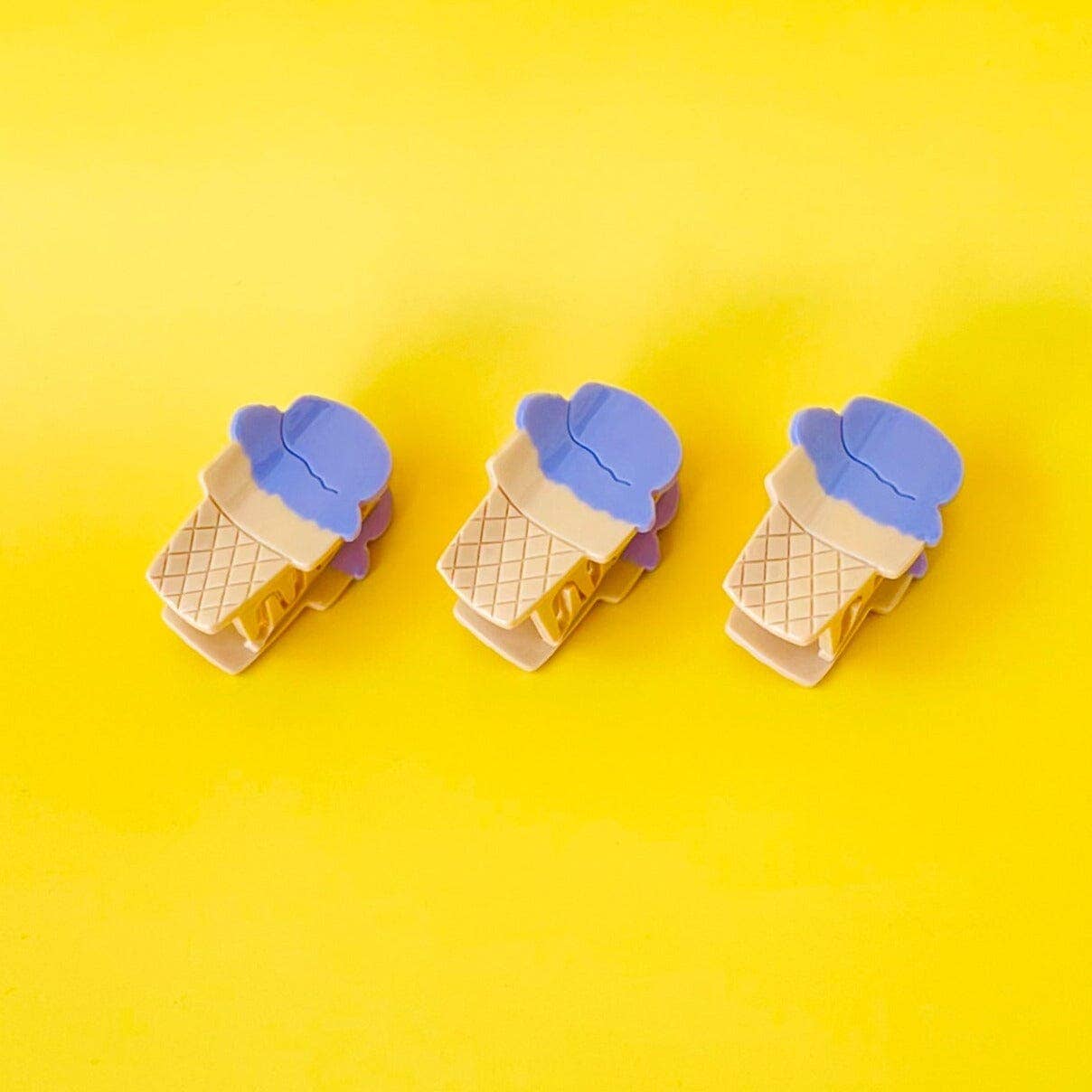 Mini Ice Cream Hair Claw Clip - Bossy Beans
