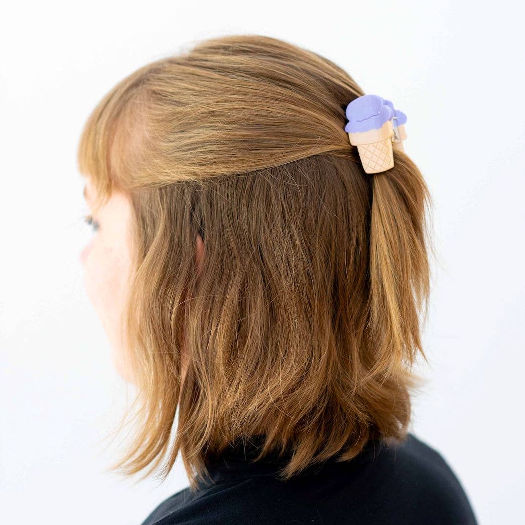 Mini Ice Cream Hair Claw Clip - Bossy Beans