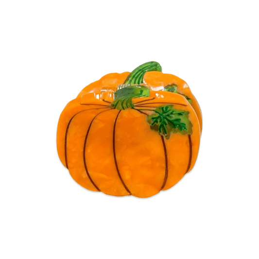 Mini Pumpkin Hair Claw - Bossy Beans