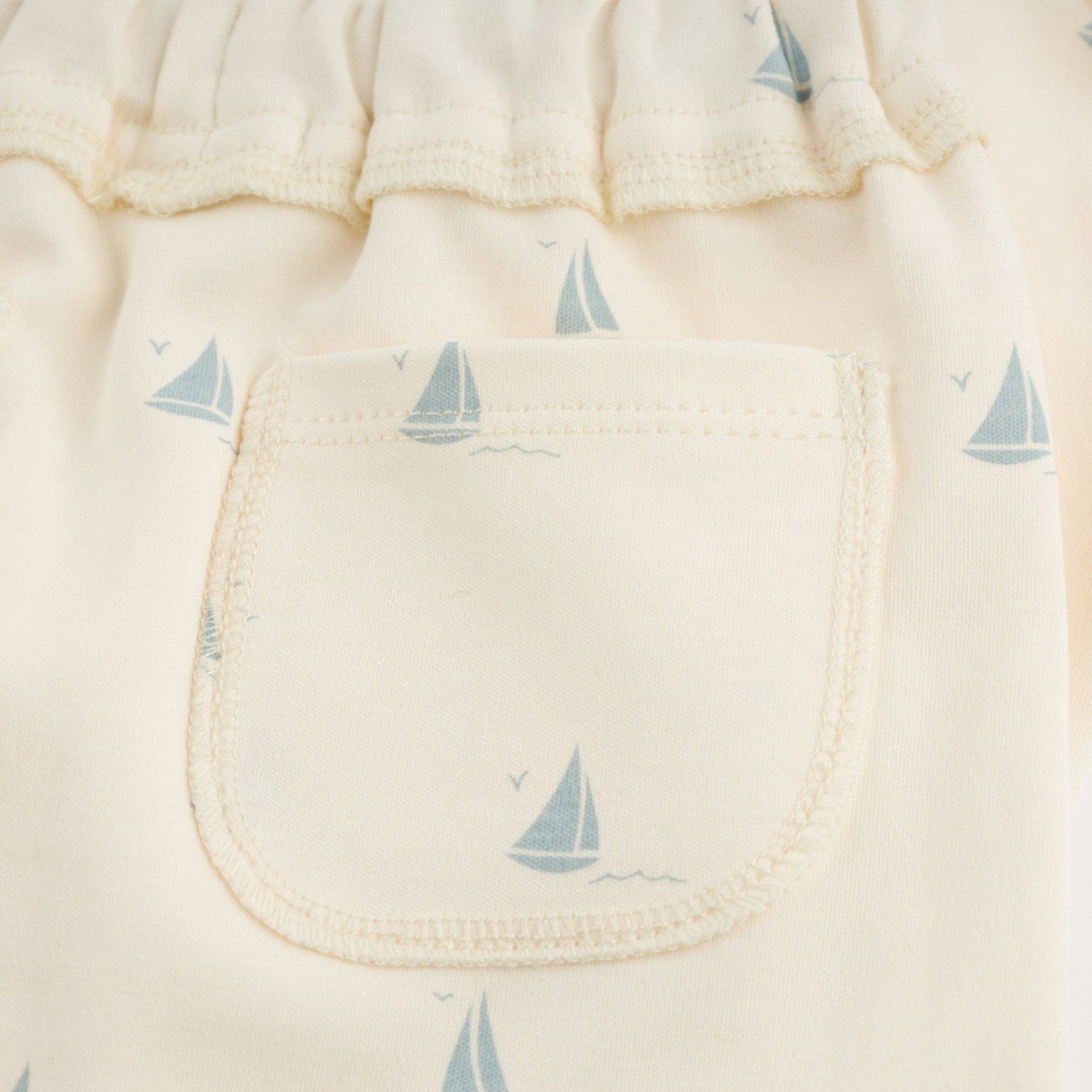 Mini Sailboats Brooklyn Boxy Jogger Set - Bossy Beans