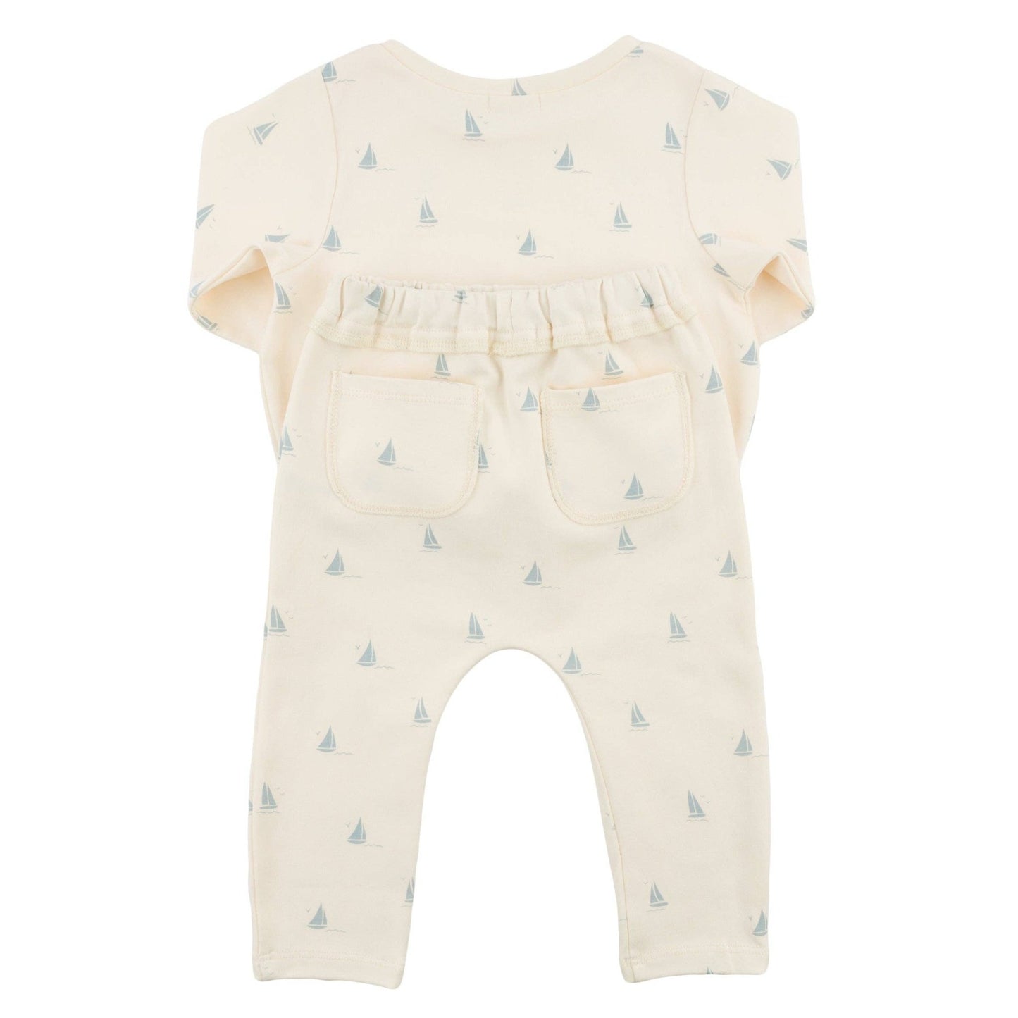 Mini Sailboats Brooklyn Boxy Jogger Set - Bossy Beans