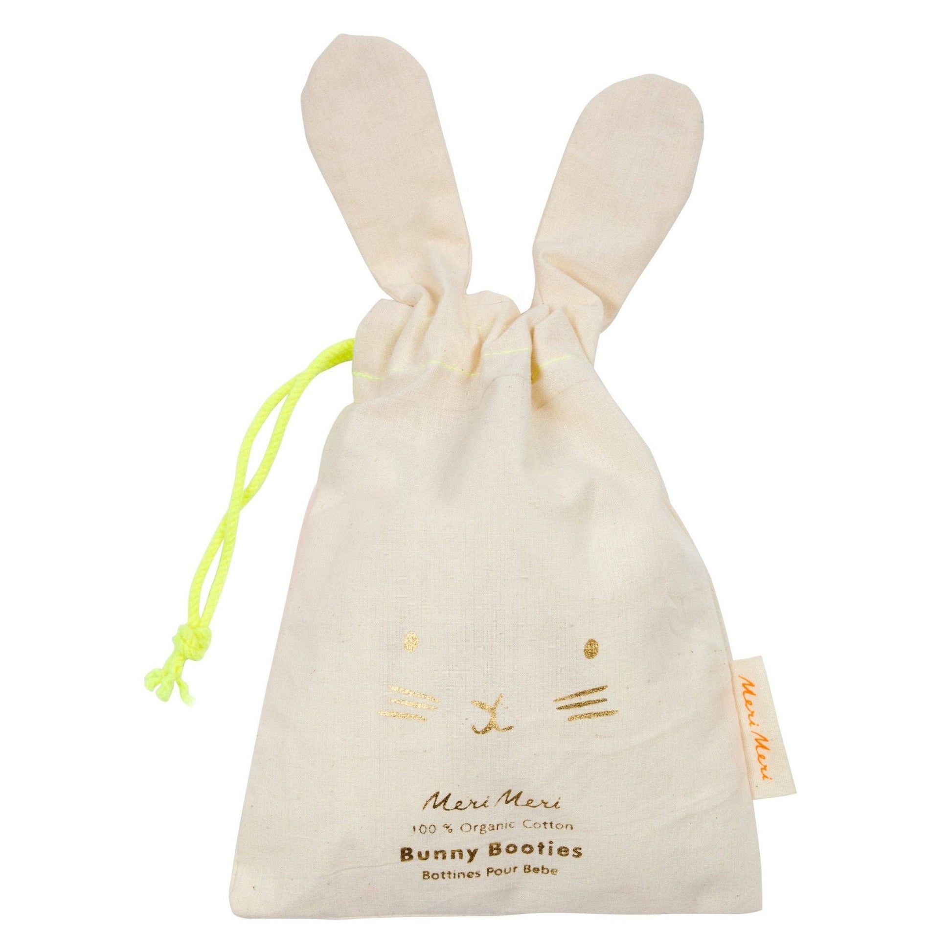 Mint Bunny Baby Booties - Bossy Beans