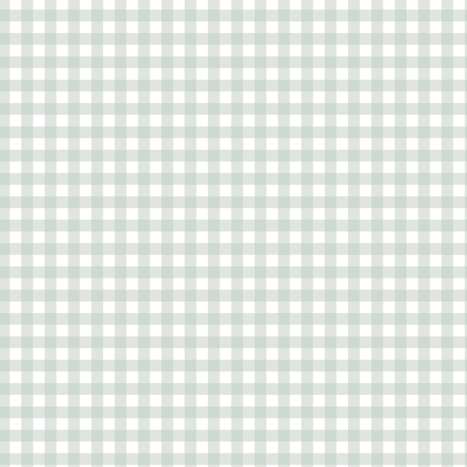 Mint Gingham Bamboo Two Piece - Bossy Beans