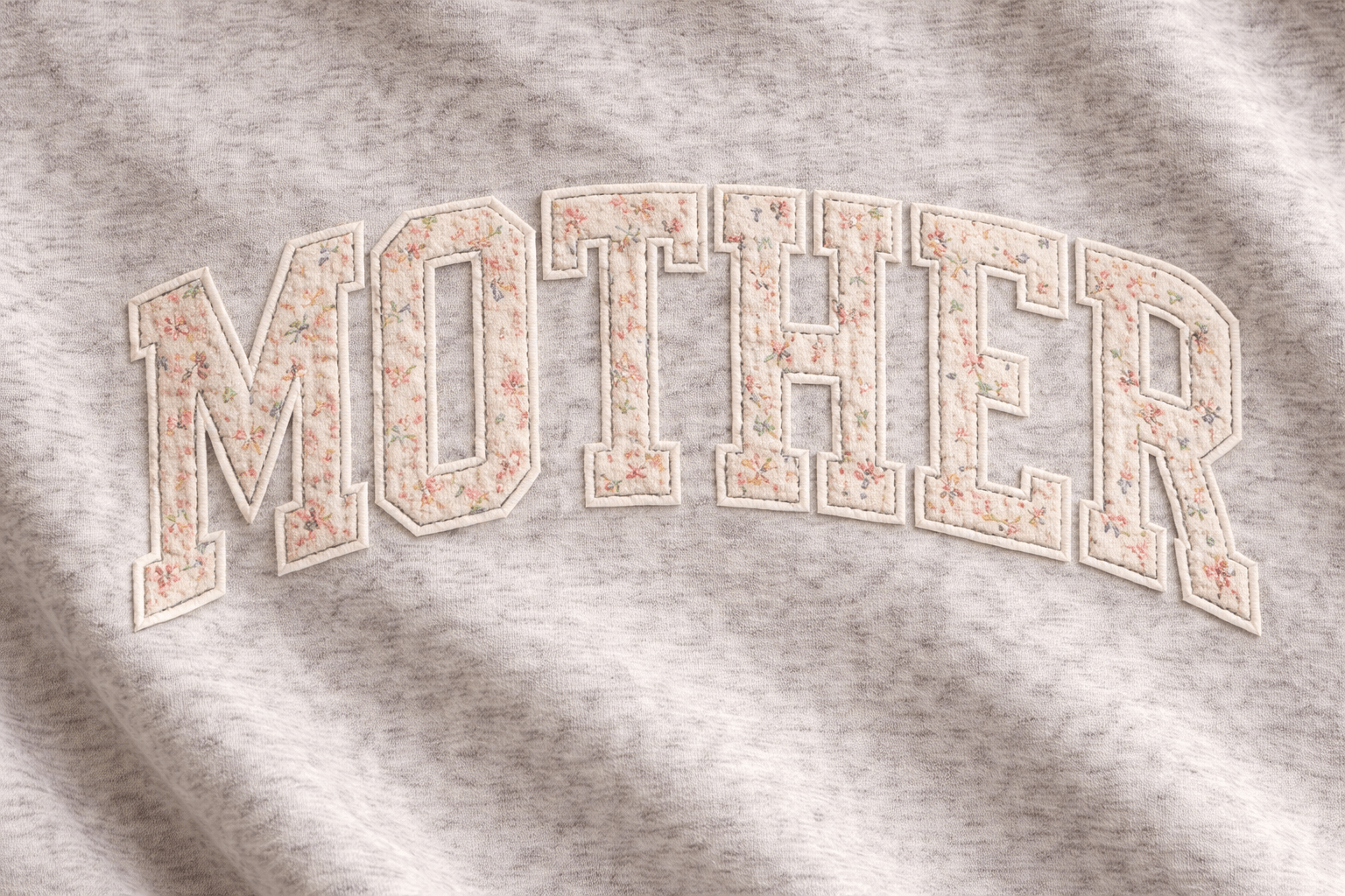 Mother Embroidered Mockneck - Bossy Beans
