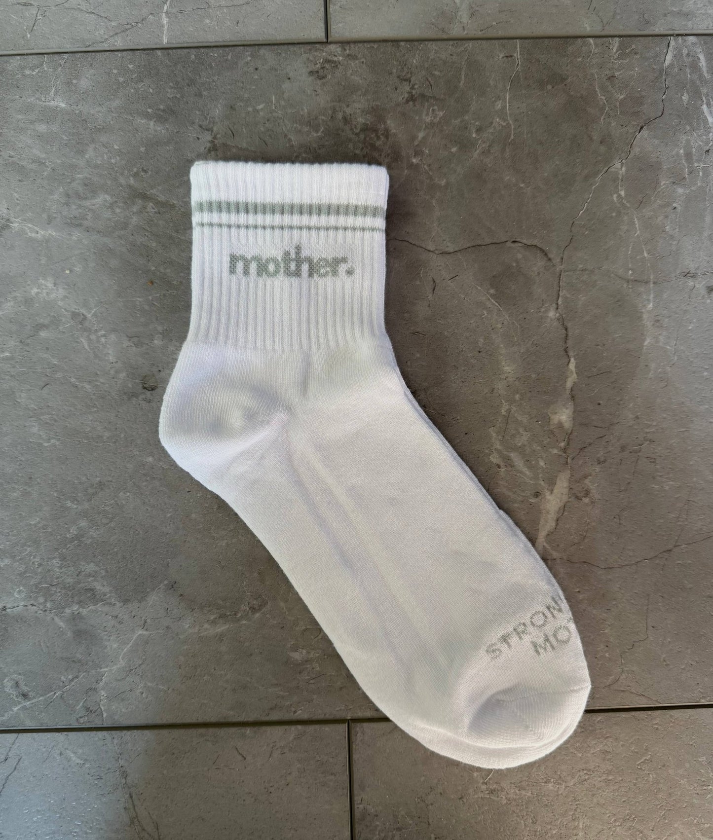 Mother. Throwback Half Crew Striped Socks - Bossy Beans