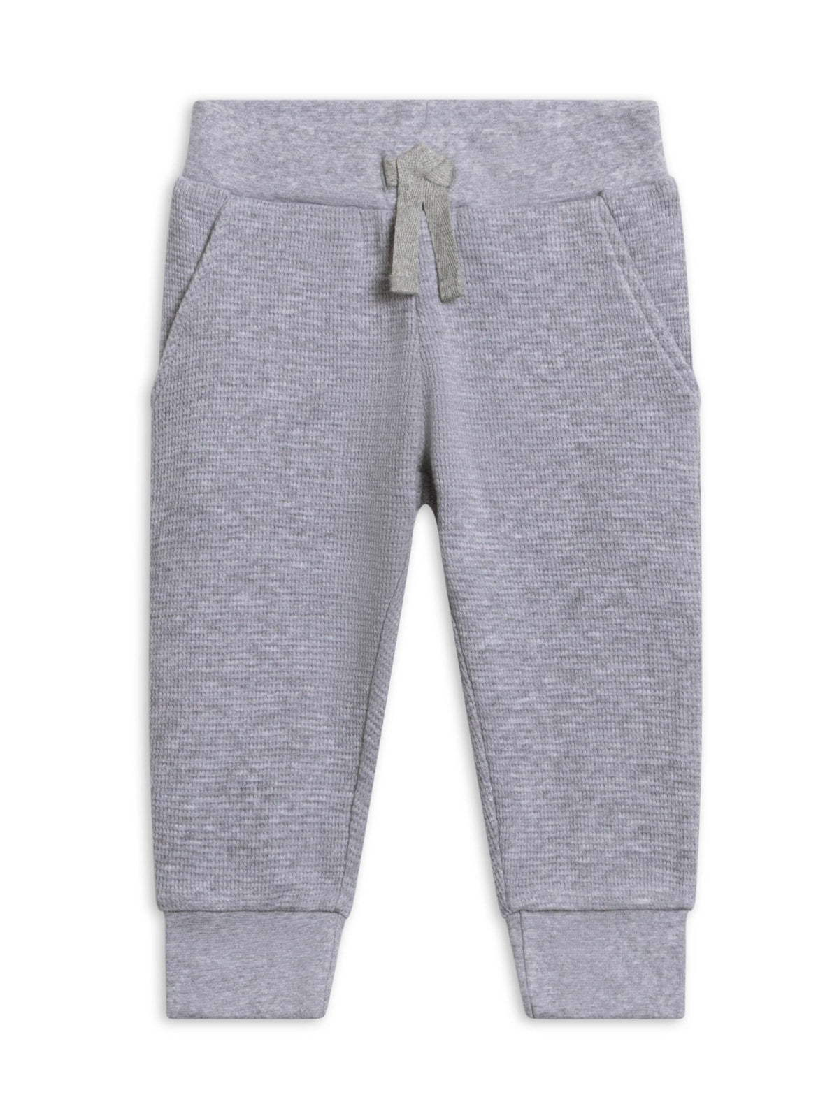 Nelson Waffle Knit Jogger - Ashen - Bossy Beans