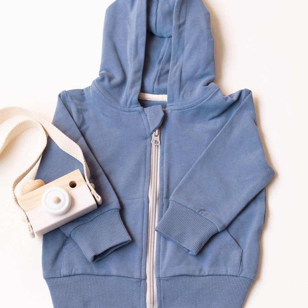 Organic 2 piece set Hoodie + shorts - Bossy Beans