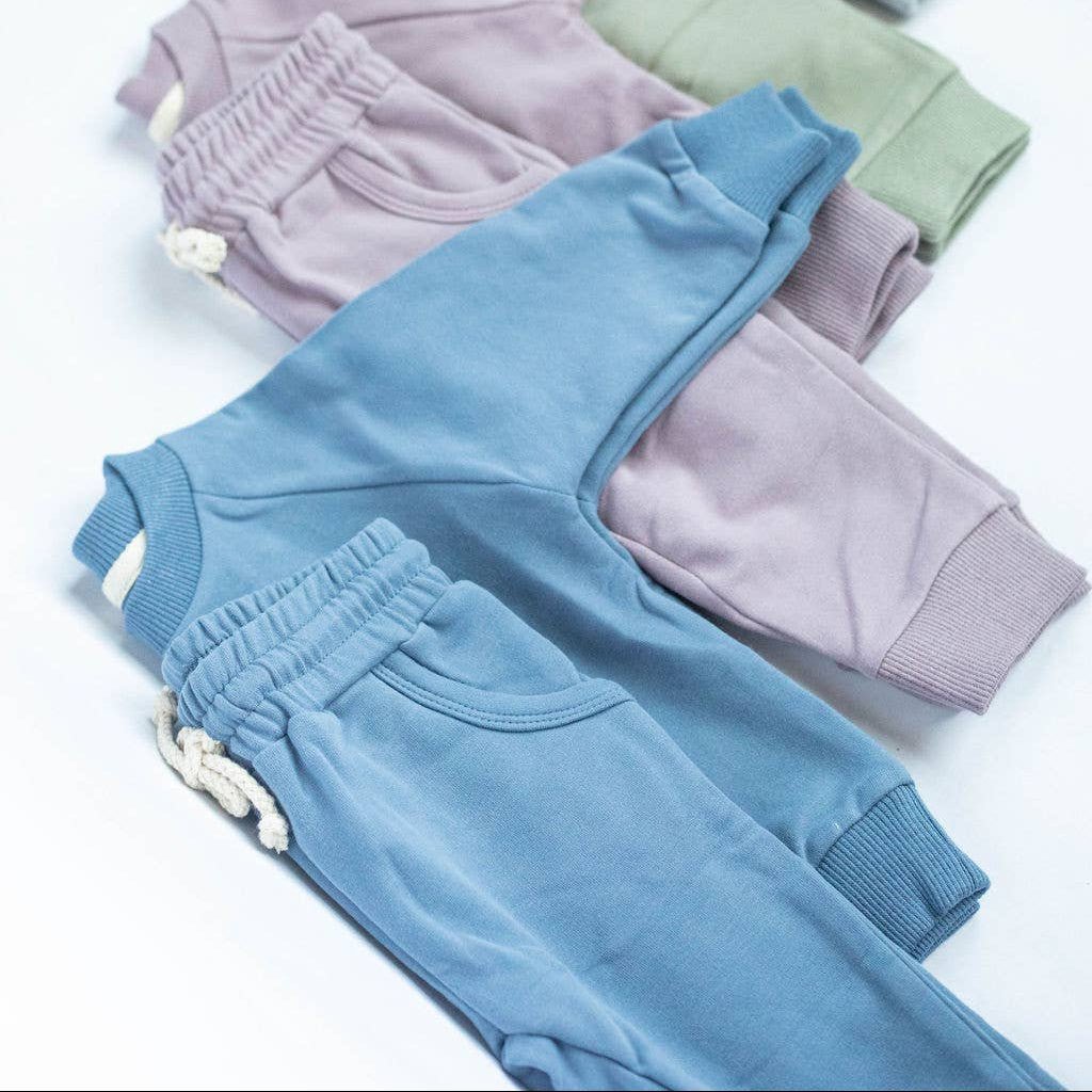 Organic 2 piece set Hoodie + shorts - Bossy Beans