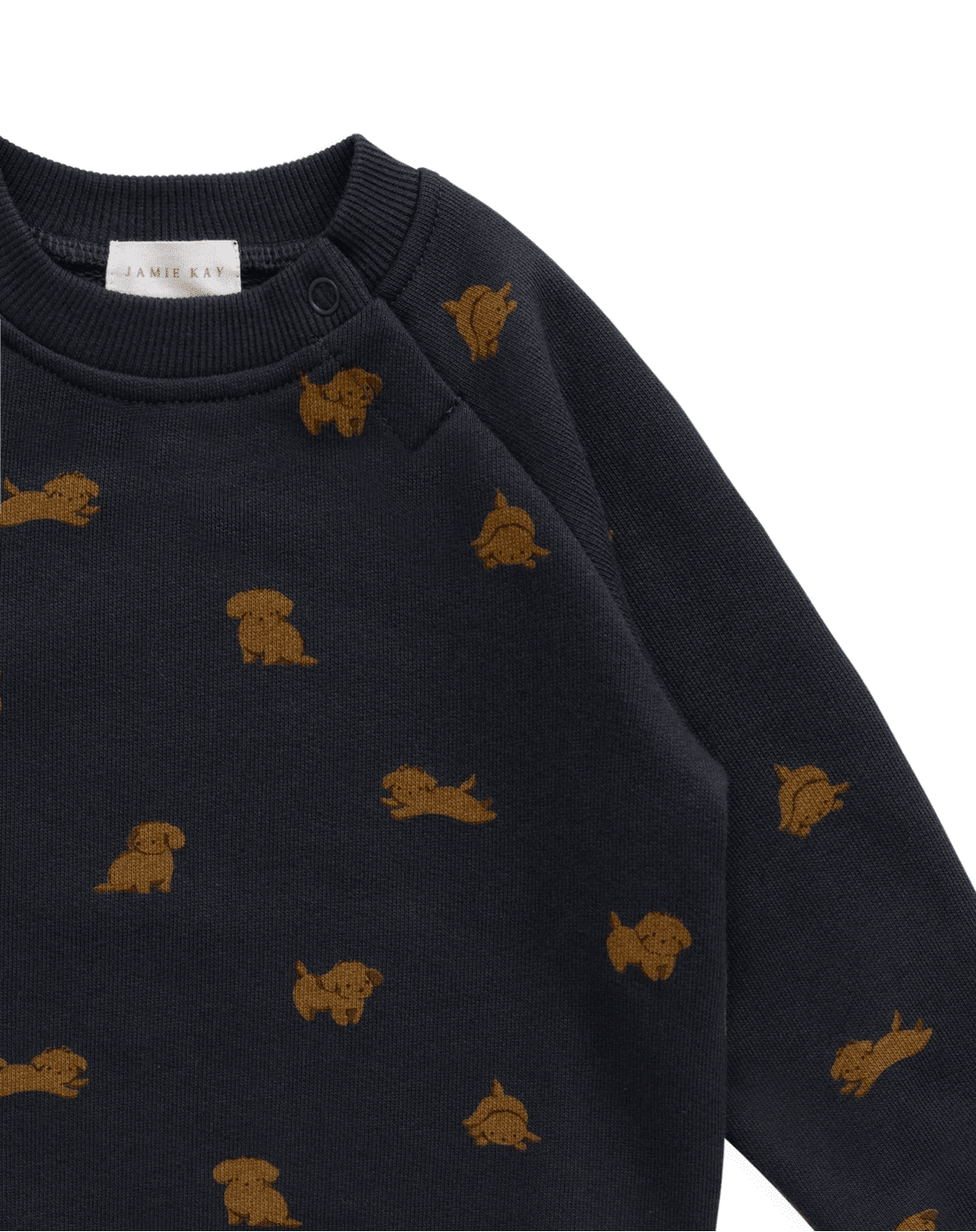 Organic Cotton Flynn Sweatshirt - Playful Milo Captain - Bossy Beans