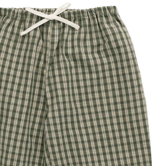 Organic Cotton Kenji Pant - Ravine Check - Bossy Beans