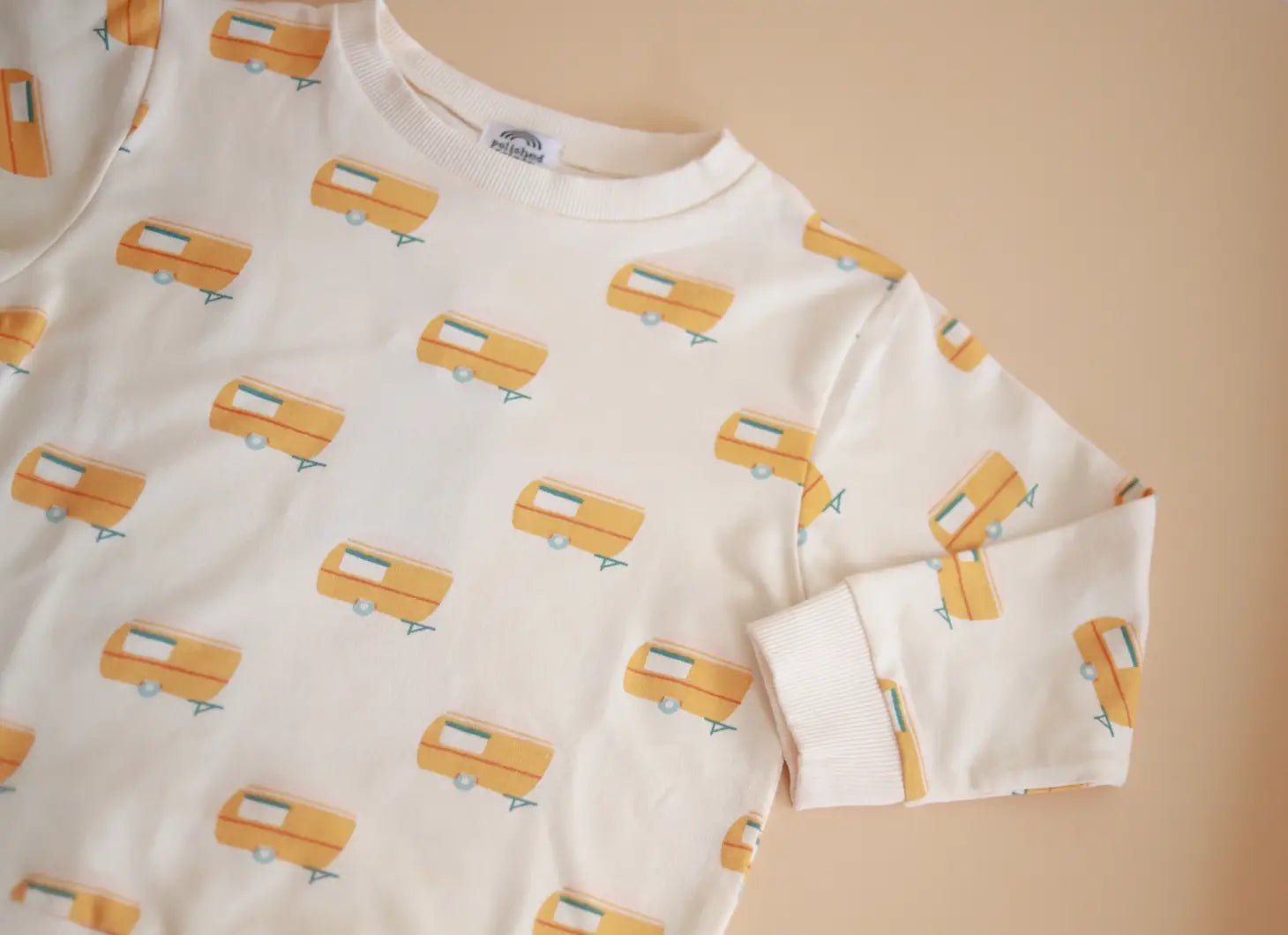 Organic Sweatshirt - Retro Camper - Bossy Beans