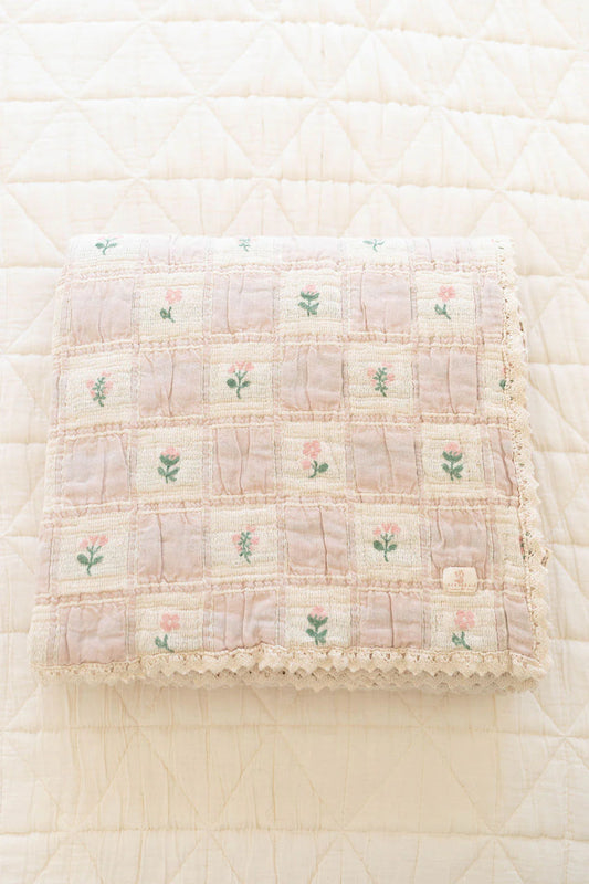 Patchwork Blanket- Fleur