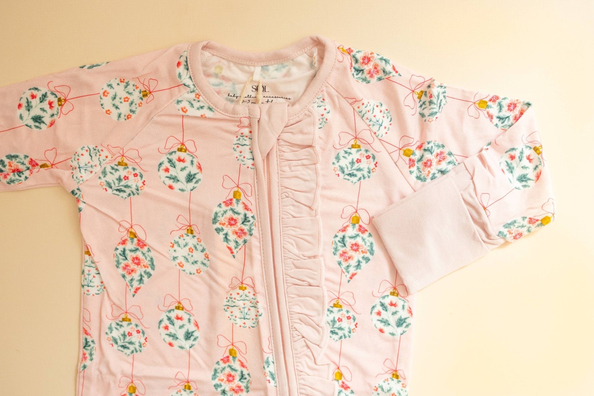 Pink Ornaments Bamboo Romper/Two - Piece - Bossy Beans