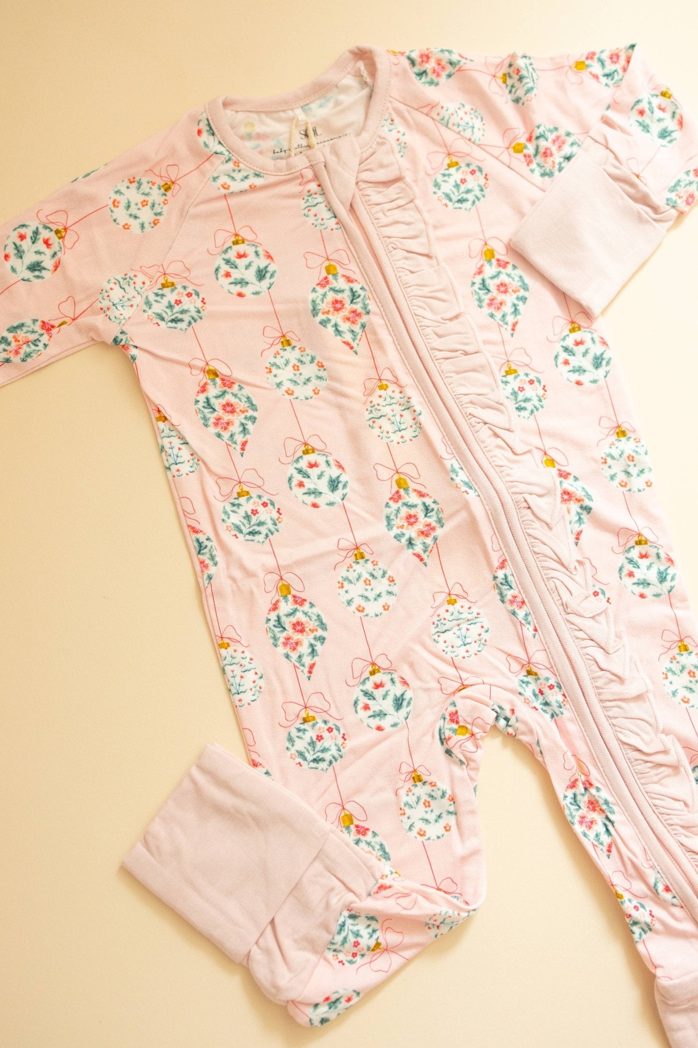 Pink Ornaments Bamboo Romper/Two - Piece - Bossy Beans