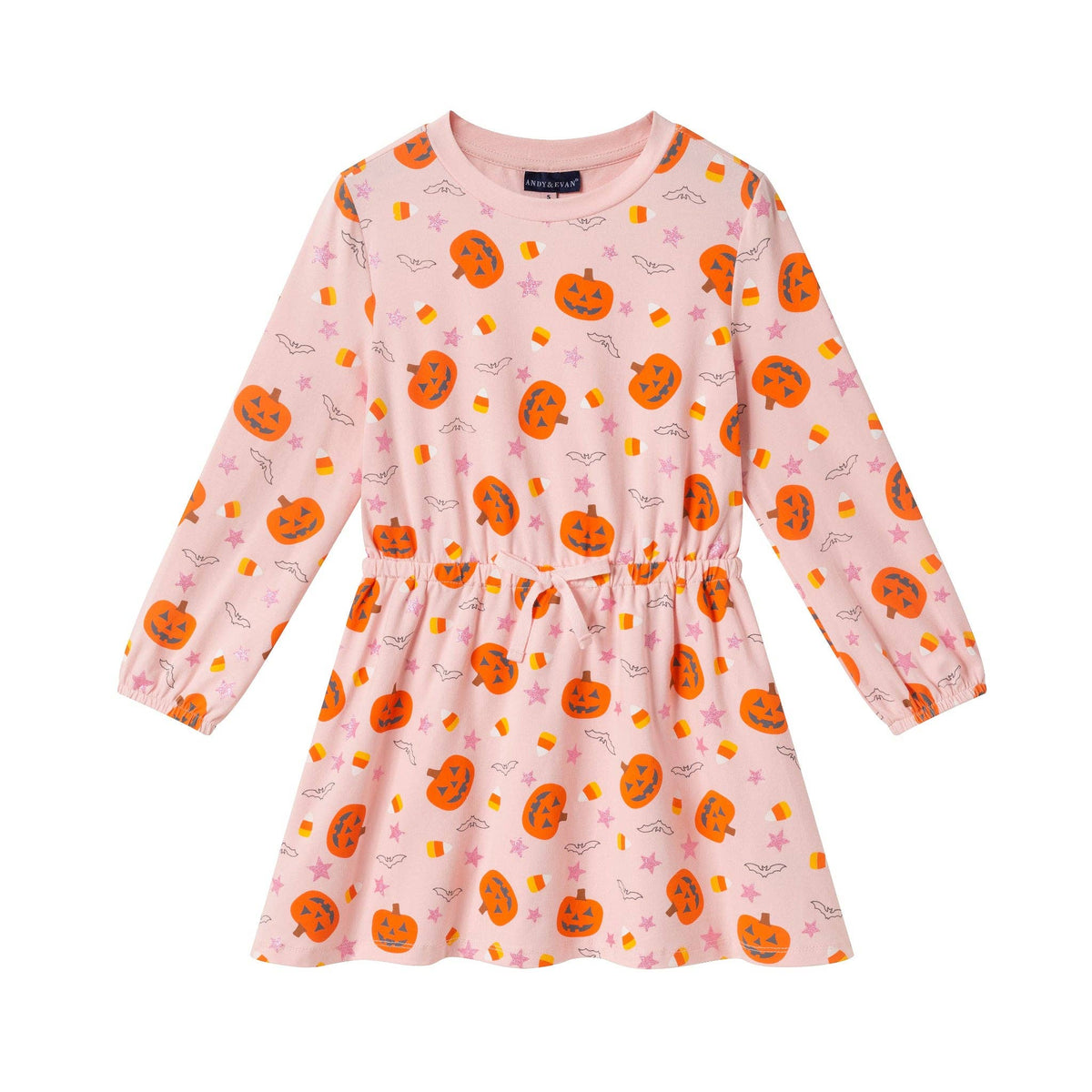 Pink Pumpkin Patch Dress - Bossy Beans