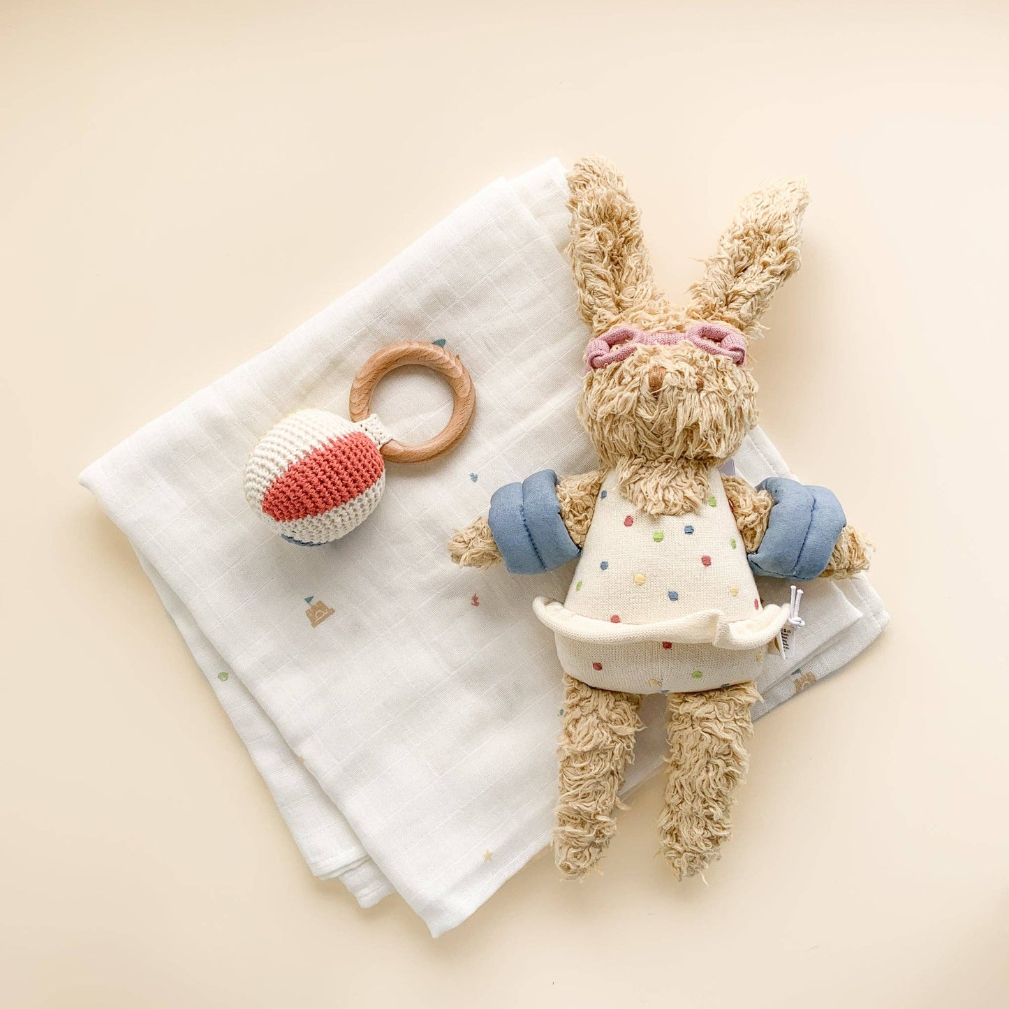 Plush Bunny Beach Toy - Bossy Beans