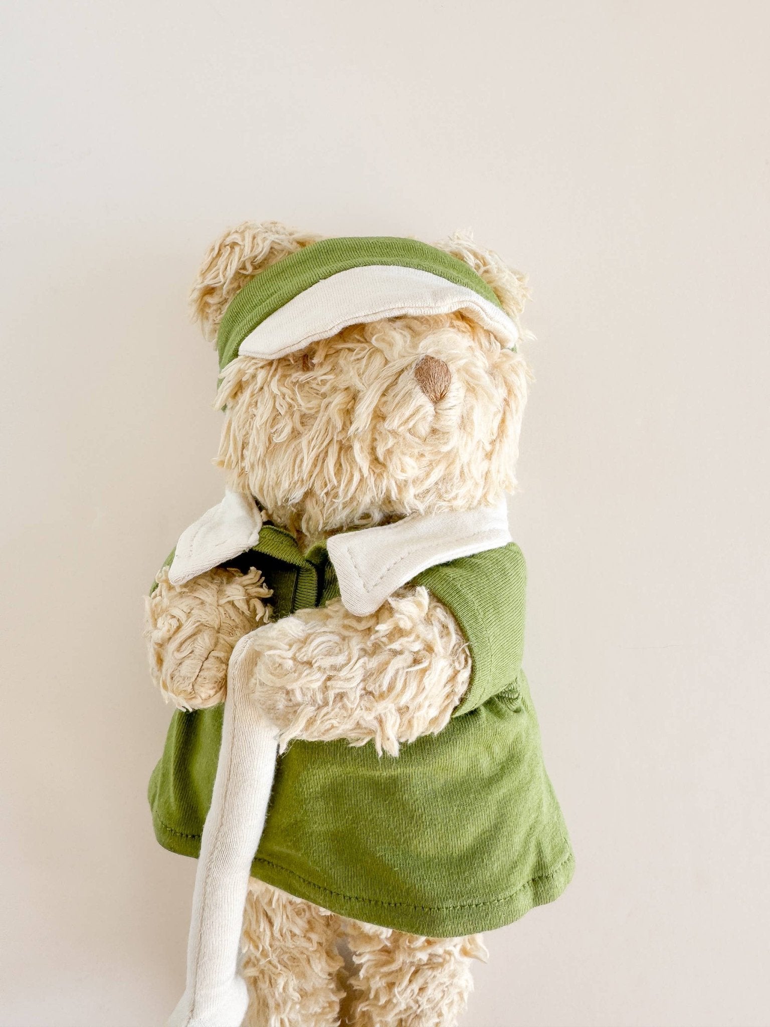 Plush Golf Bear - Bossy Beans