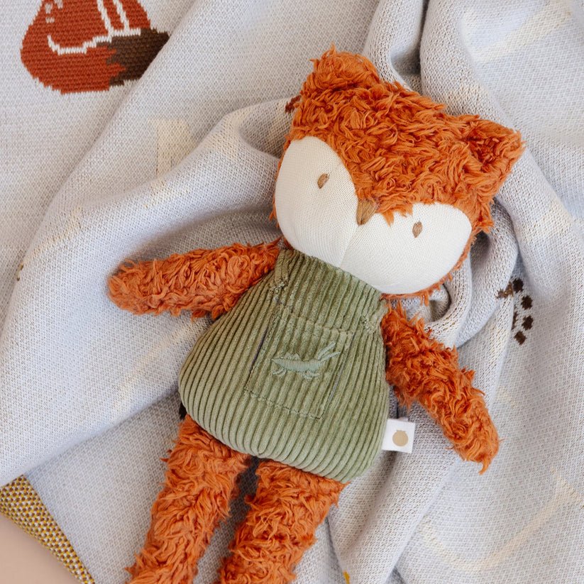 Plush Rusty Fox - Bossy Beans