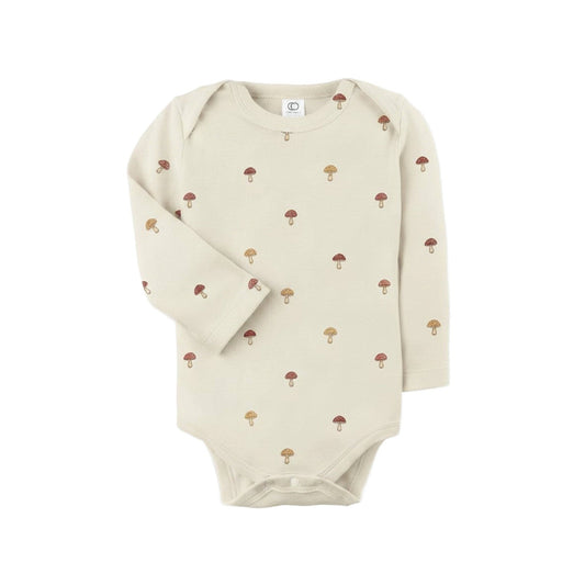 River Bodysuit - Mushroom - Bossy Beans