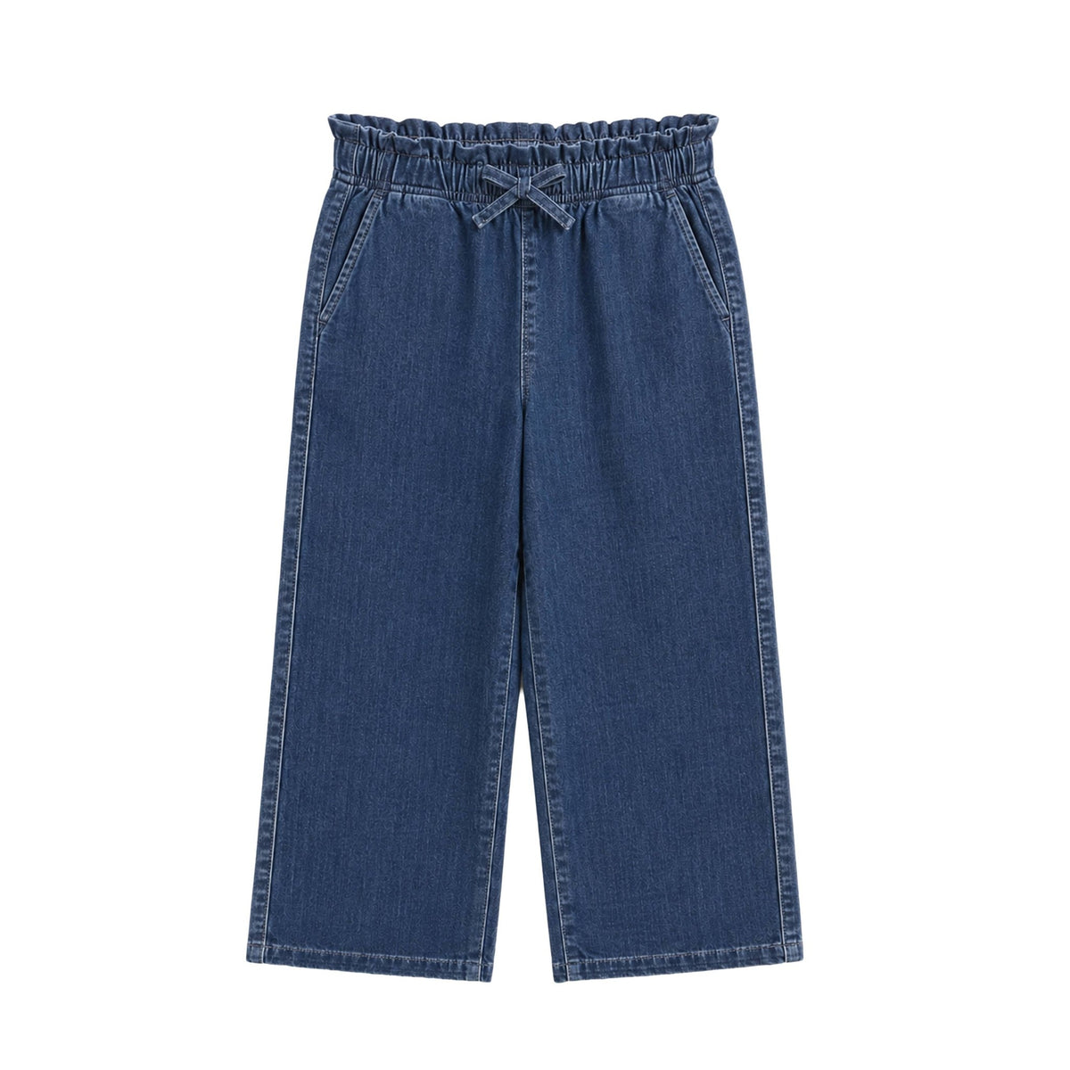 Rumi Chambray Wide Leg Pant - Bossy Beans