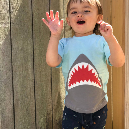 Shark Toddler and Kids Shirt - Bossy Beans