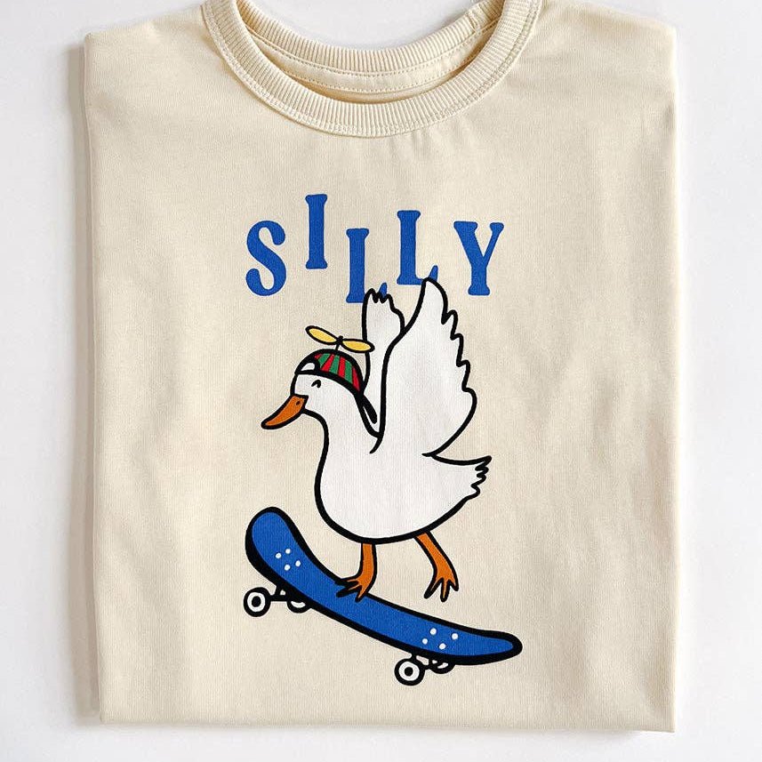 Silly Goose Oversized Tee - Bossy Beans