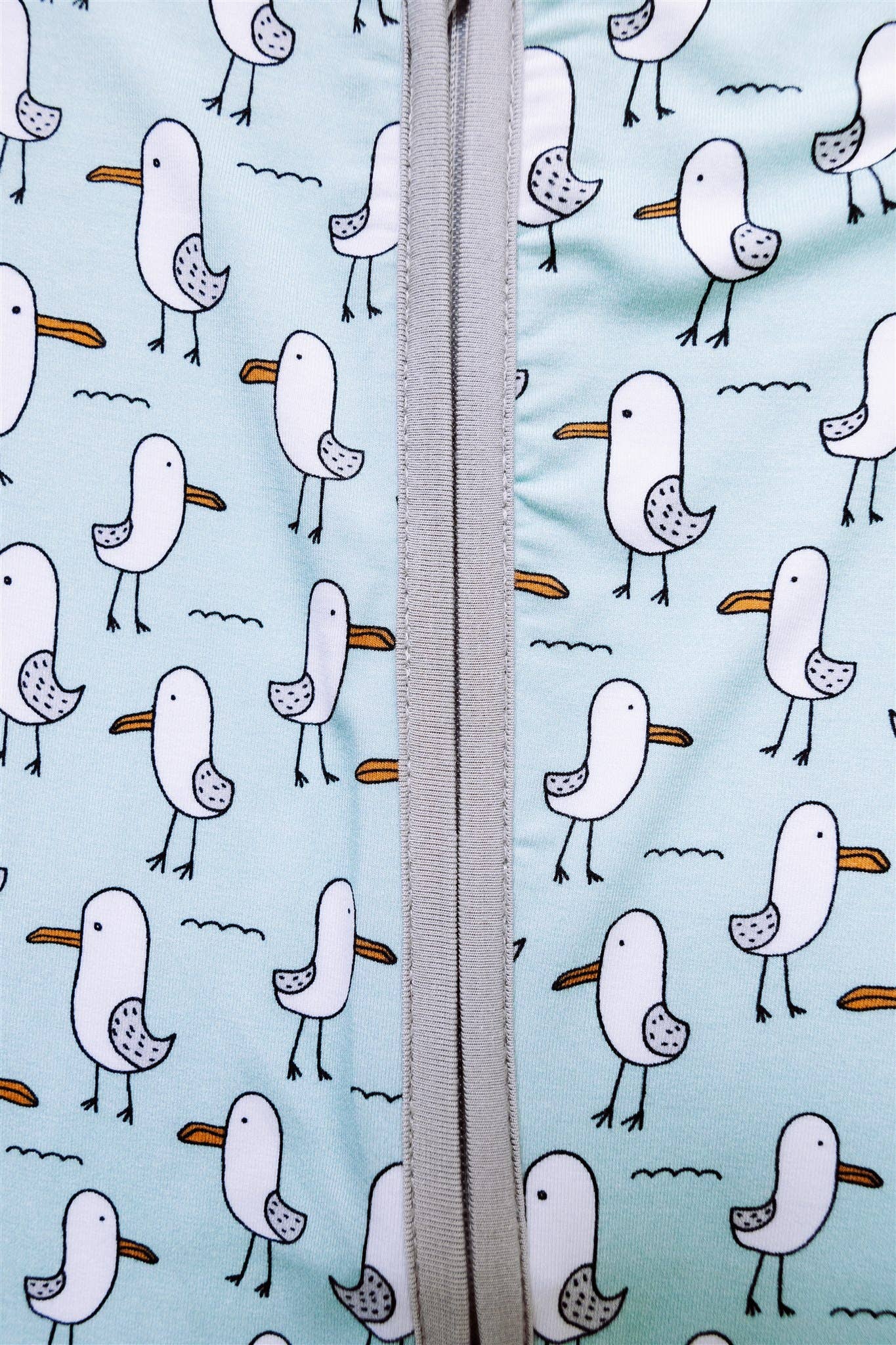 Silly Seagull Bamboo Zippy Sleeper PJ Romper - Bossy Beans