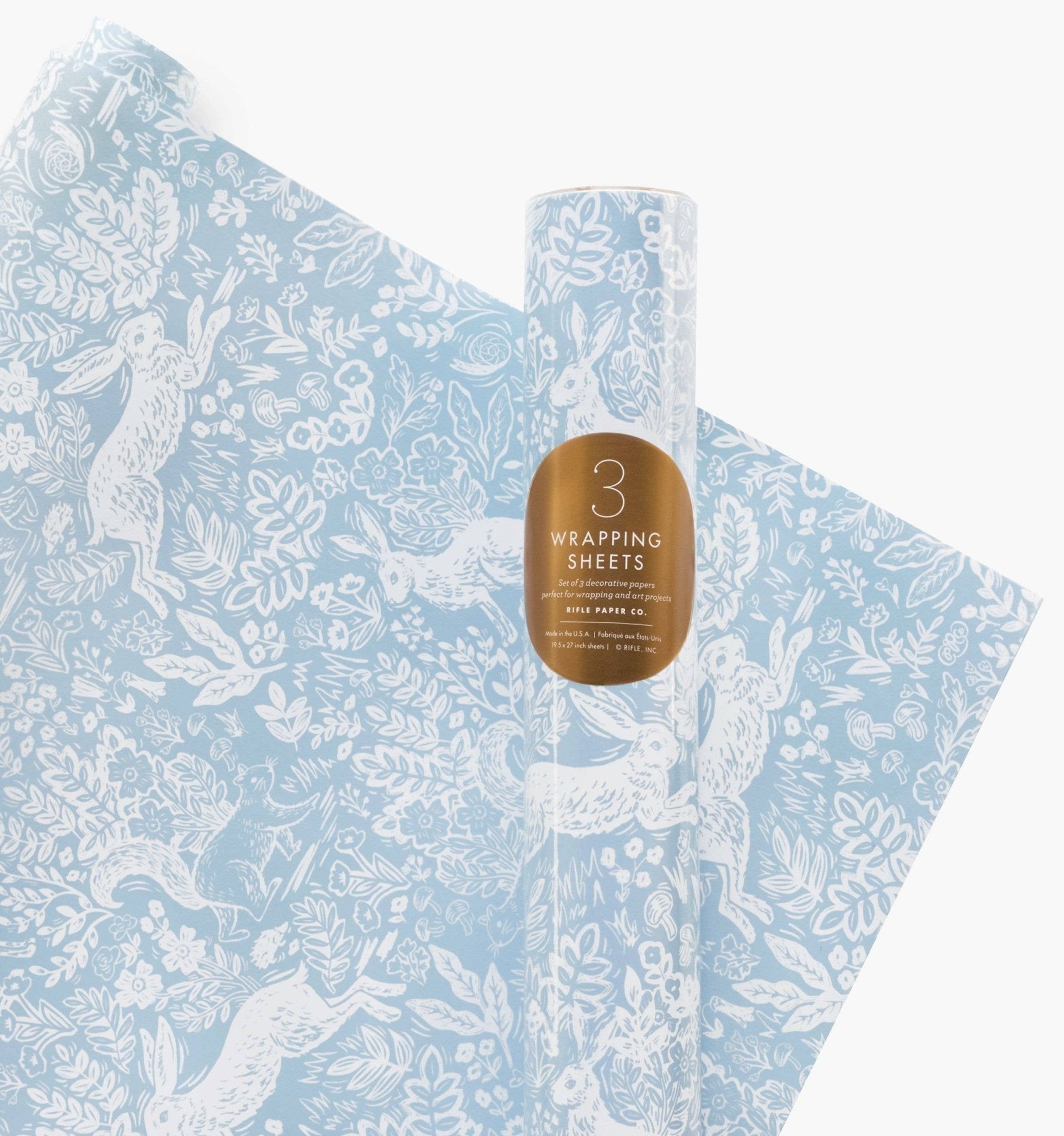 Single Fable Wrapping Sheet (Flat) - Bossy Beans